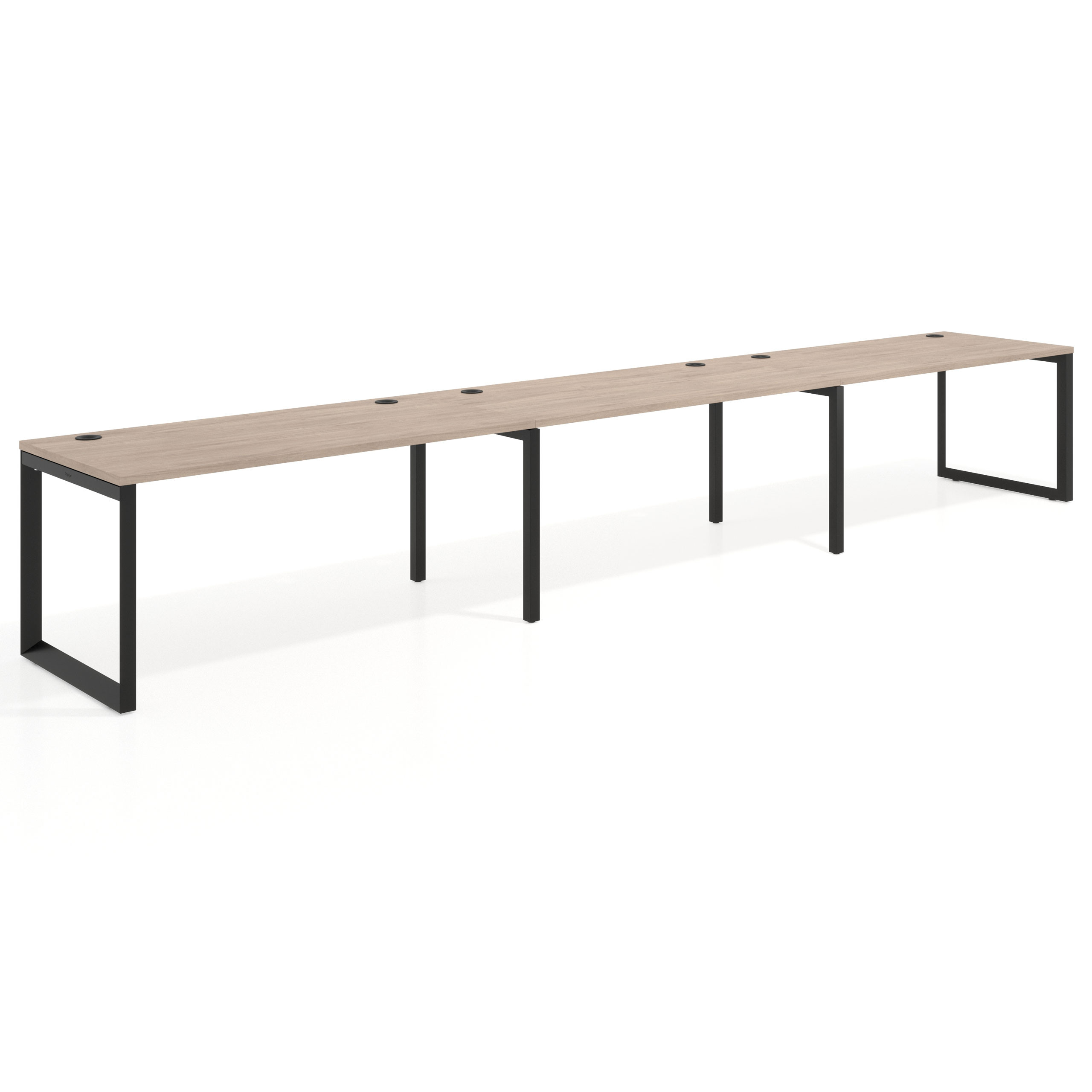 mesa multipuesto 300x80 sahara delta mesa progresiva triple fondo 80cm recto 1