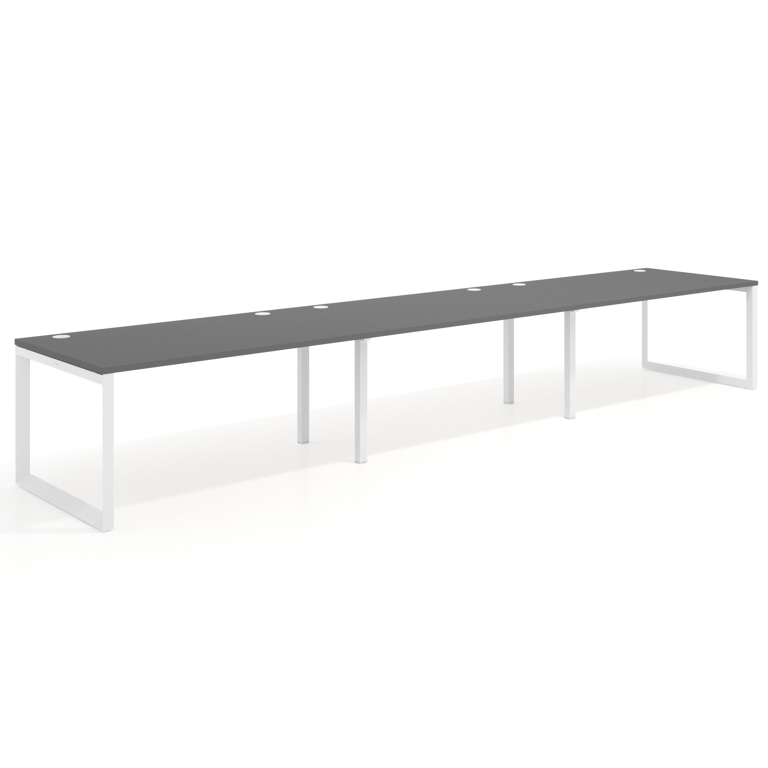 mesa multipuesto 420x100 gris tormenta delta mesa progresiva triple fondo 100cm recto 1