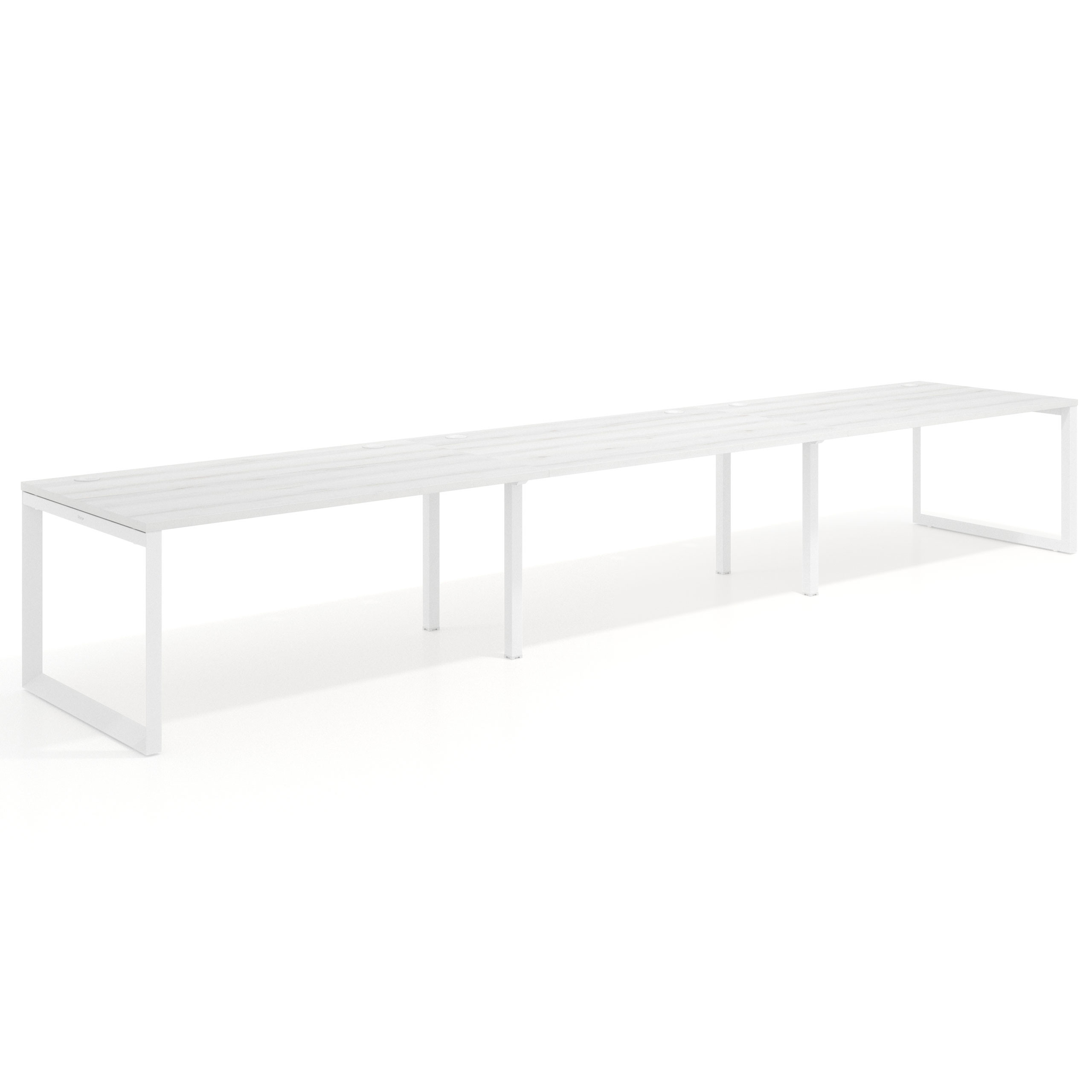 mesa multipuesto 420x100 albo delta mesa progresiva triple fondo 100cm recto 1
