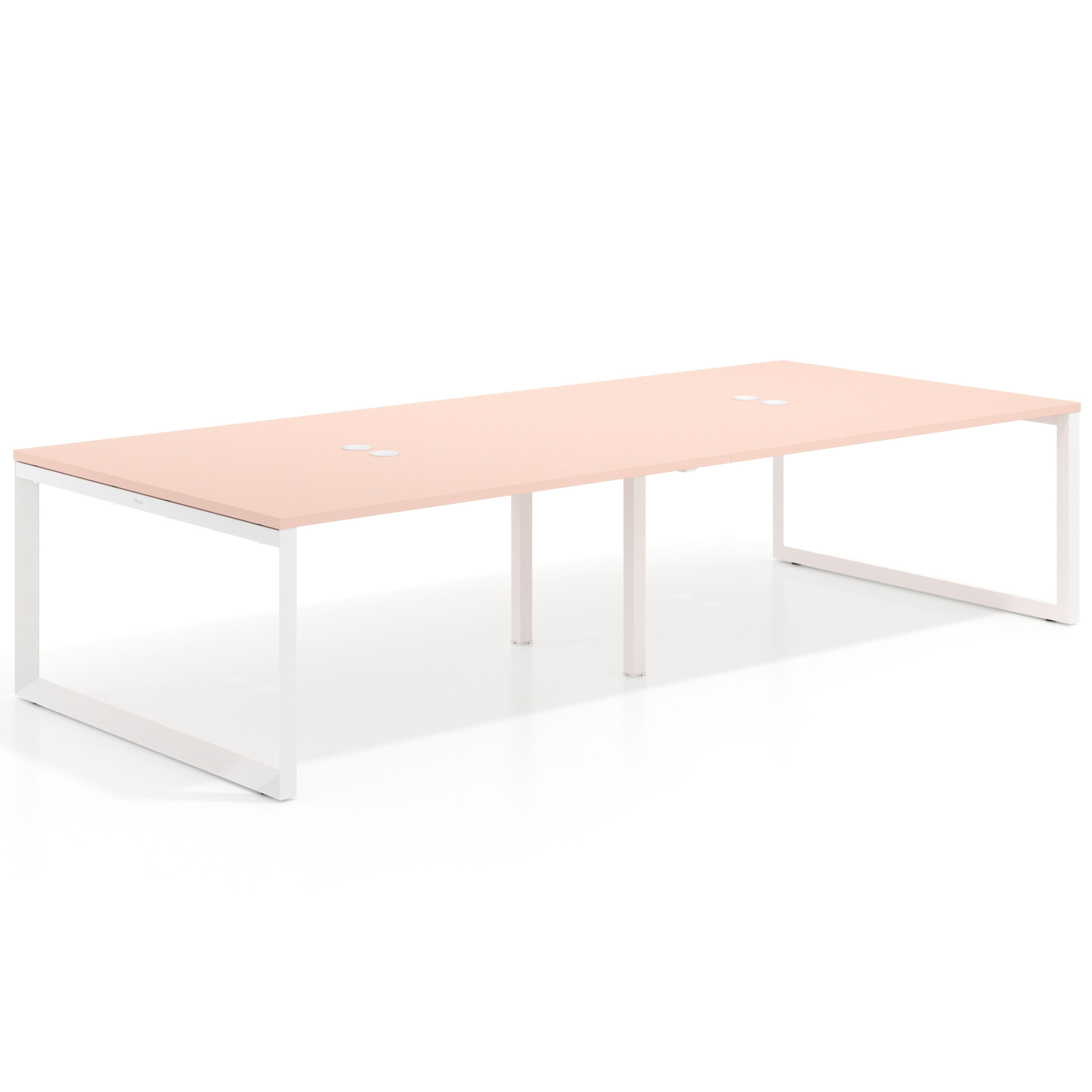 mesa multipuesto 240x142 rosa nube delta mesa bench fondo 142cm recto 1