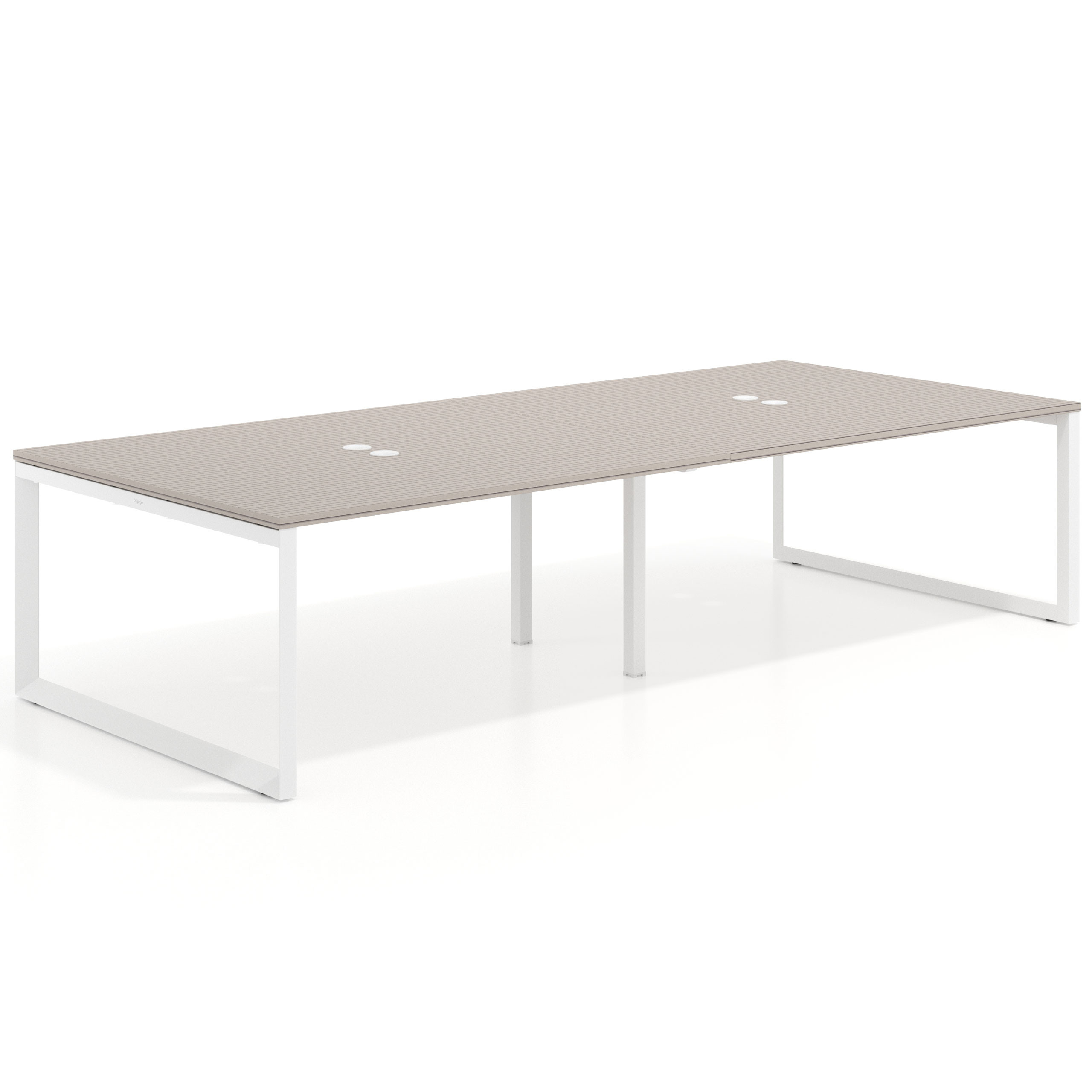 mesa multipuesto 240x142 rayado coco delta mesa bench fondo 142cm recto 1