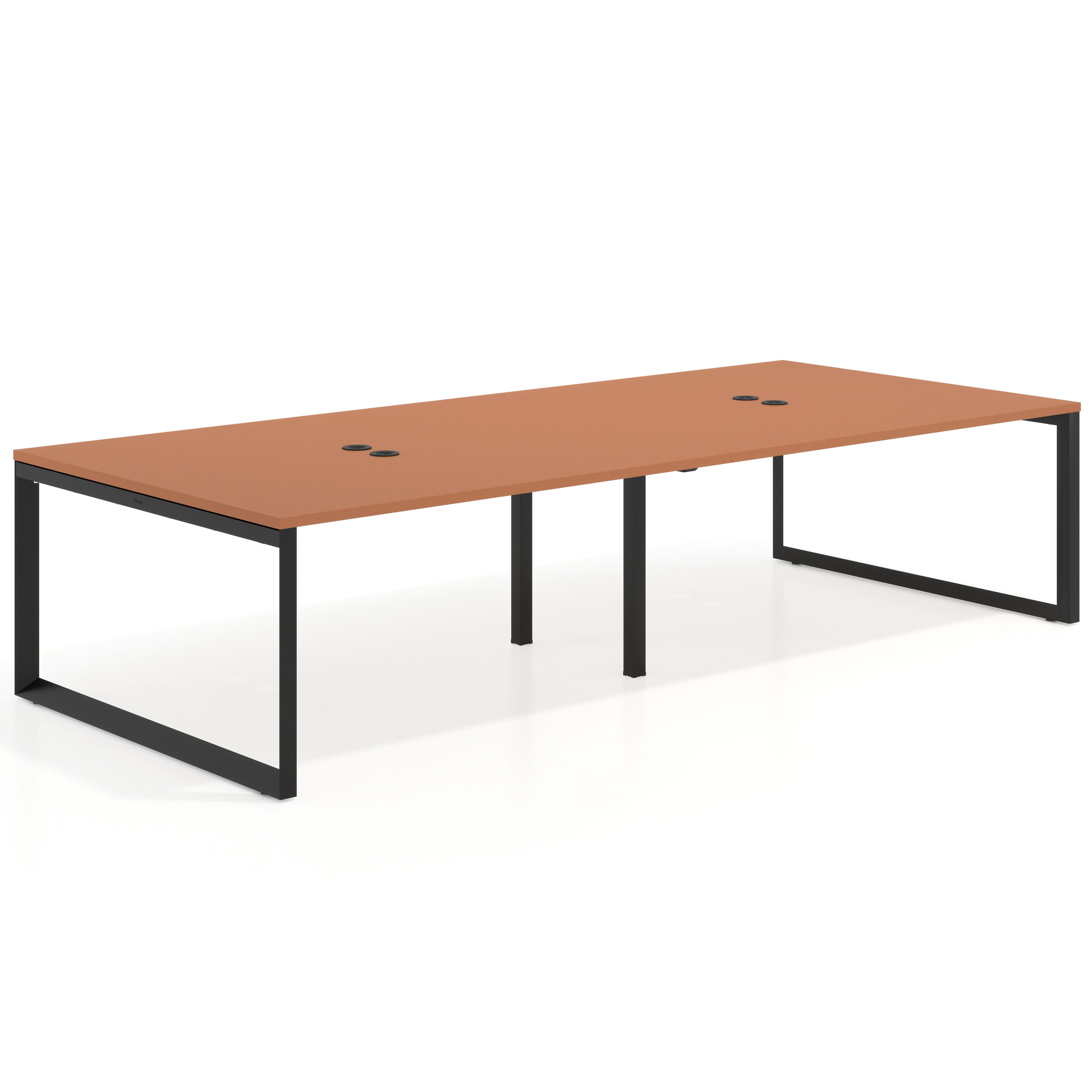 mesa multipuesto 240x142 terracota delta mesa bench fondo 142cm recto 1