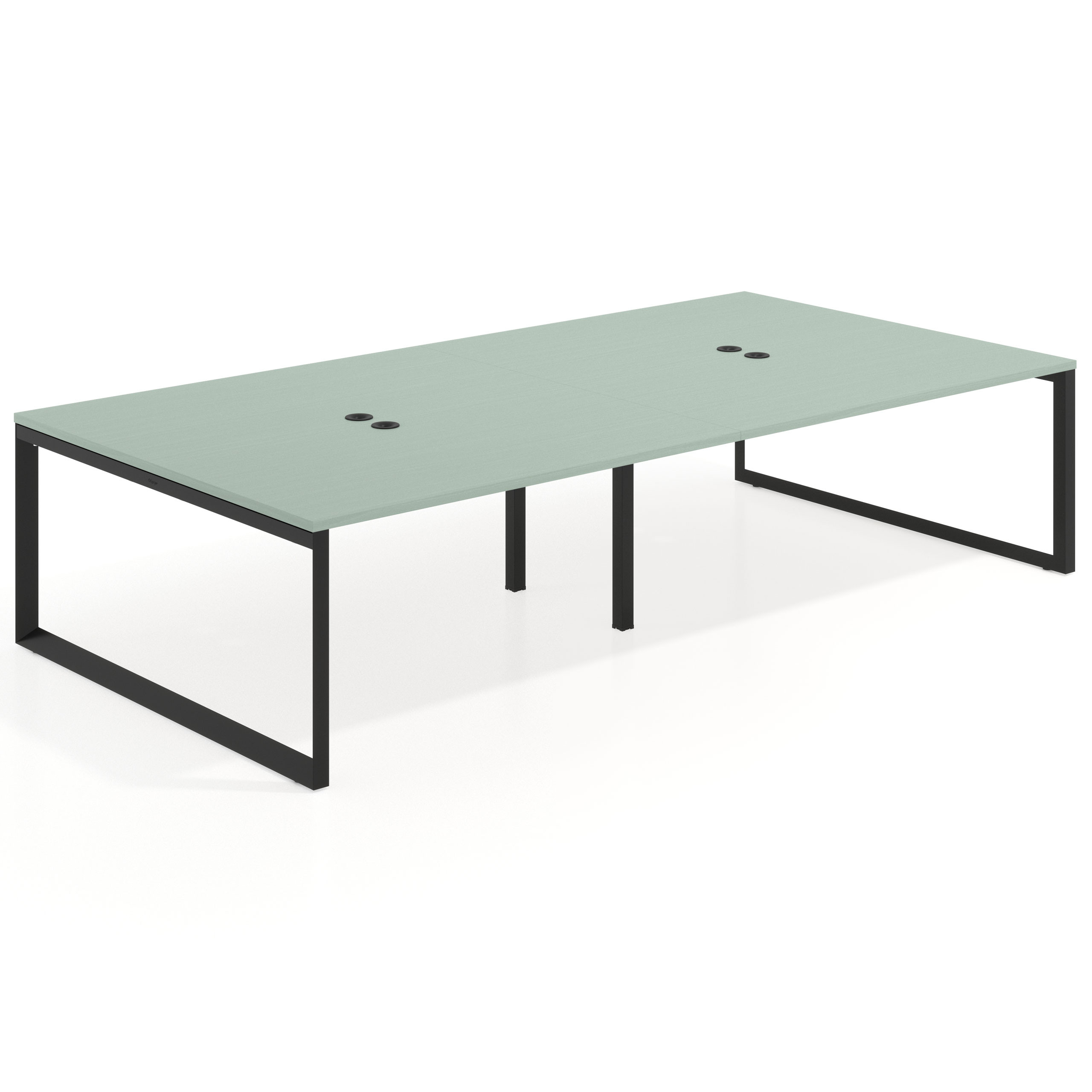 mesa multipuesto 280x166 iris delta mesa bench fondo 166cm recto 1