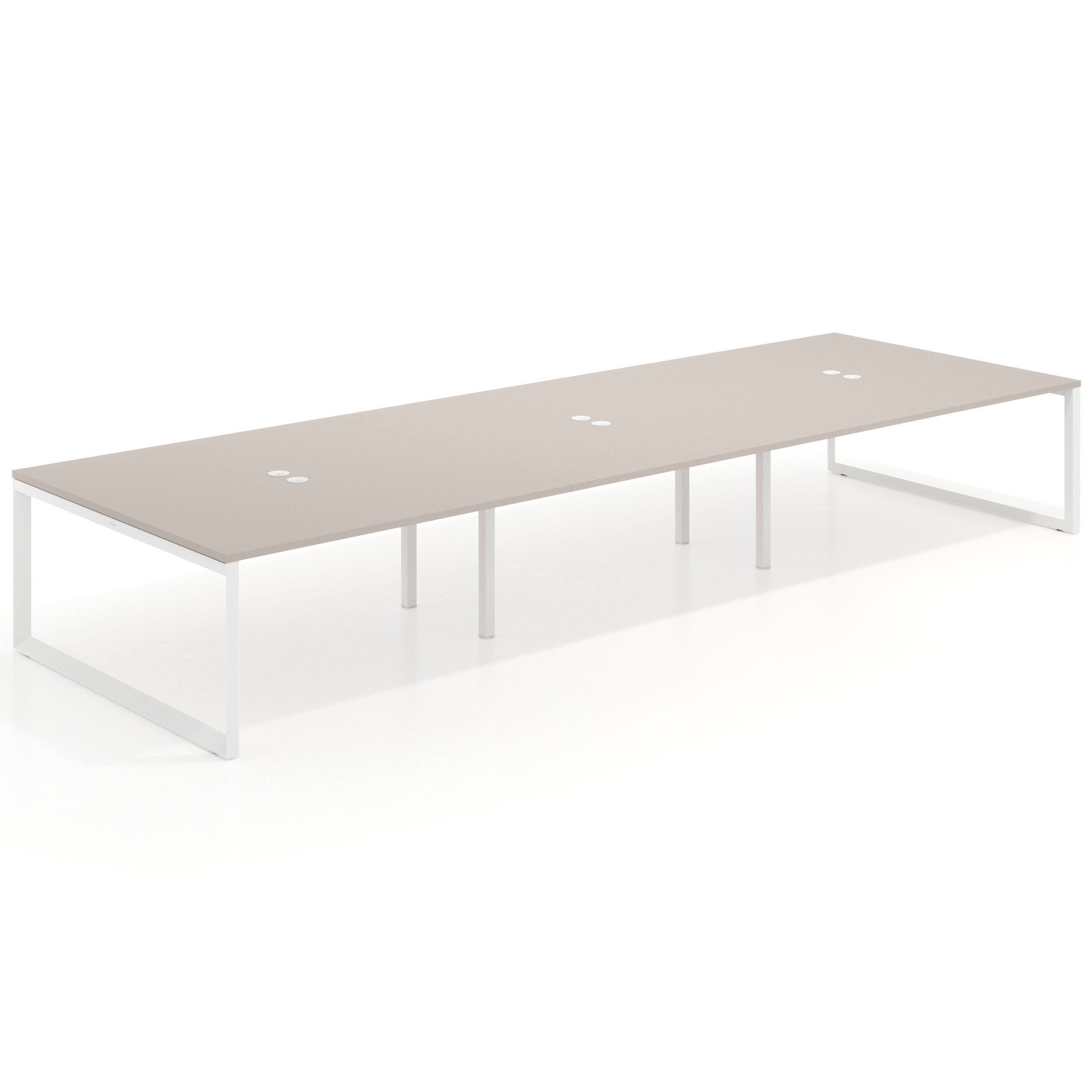 mesa multipuesto 360x166 gris coco delta mesa bench fondo 166cm recto 1