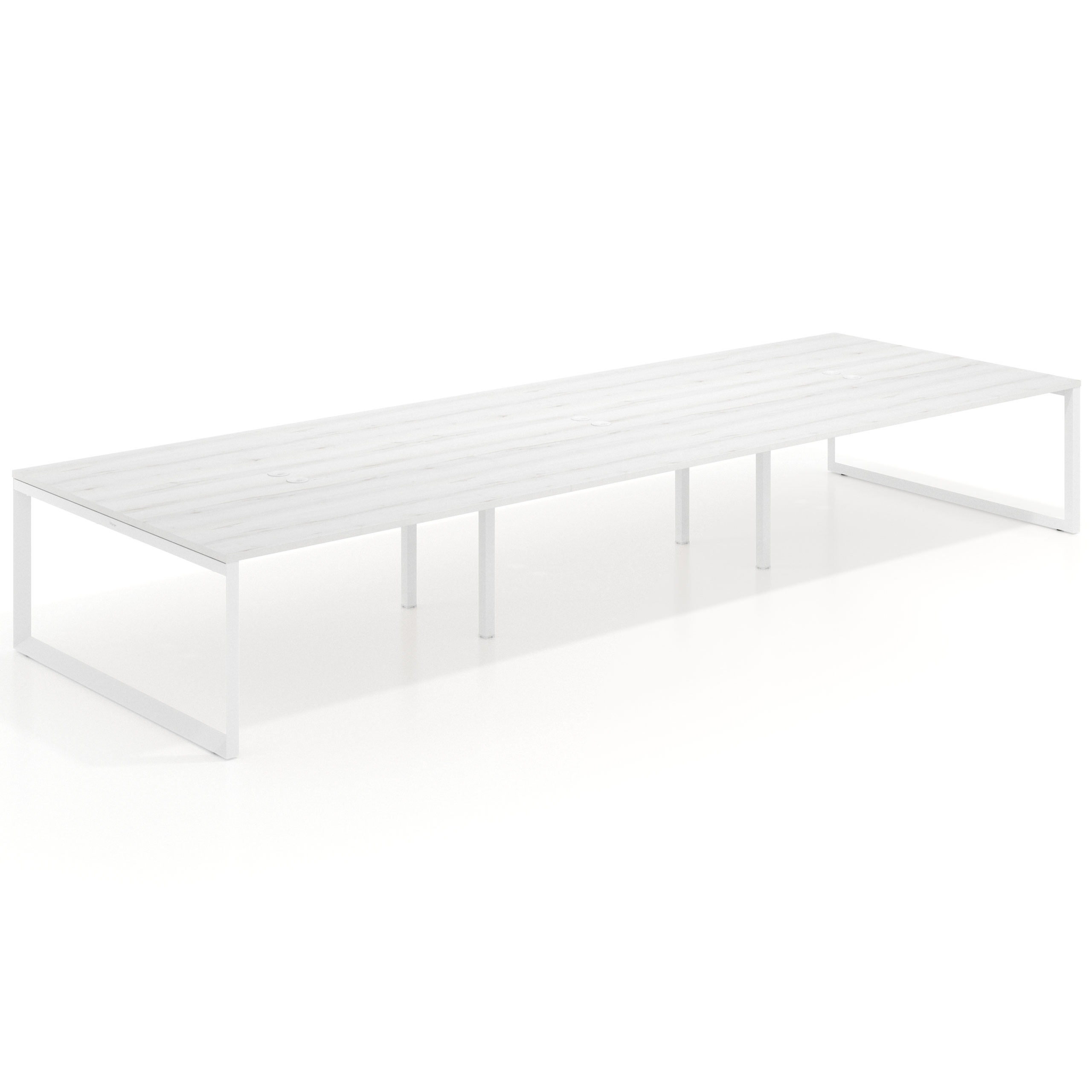mesa multipuesto 360x166 albo delta mesa bench fondo 166cm recto 1