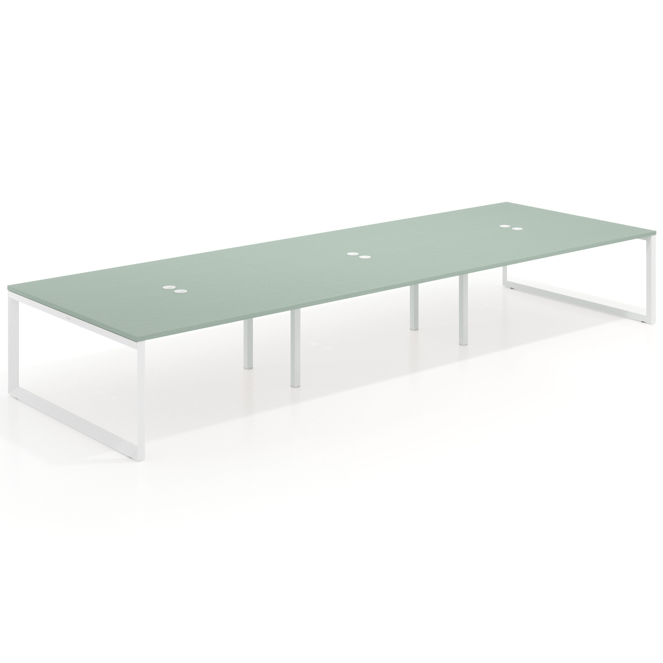mesa multipuesto 360x166 iris delta mesa bench fondo 166cm recto 1