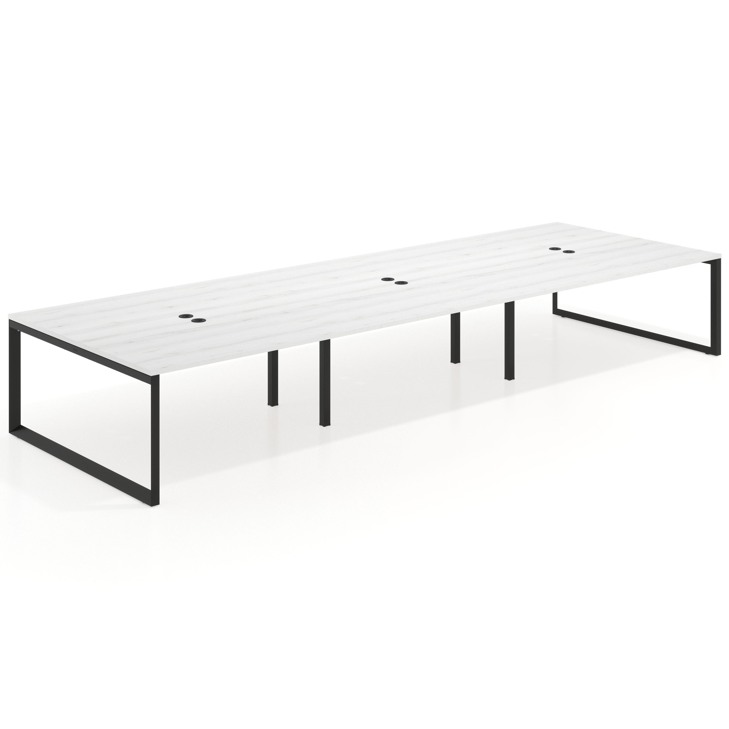 mesa multipuesto 360x166 albo delta mesa bench fondo 166cm recto 1