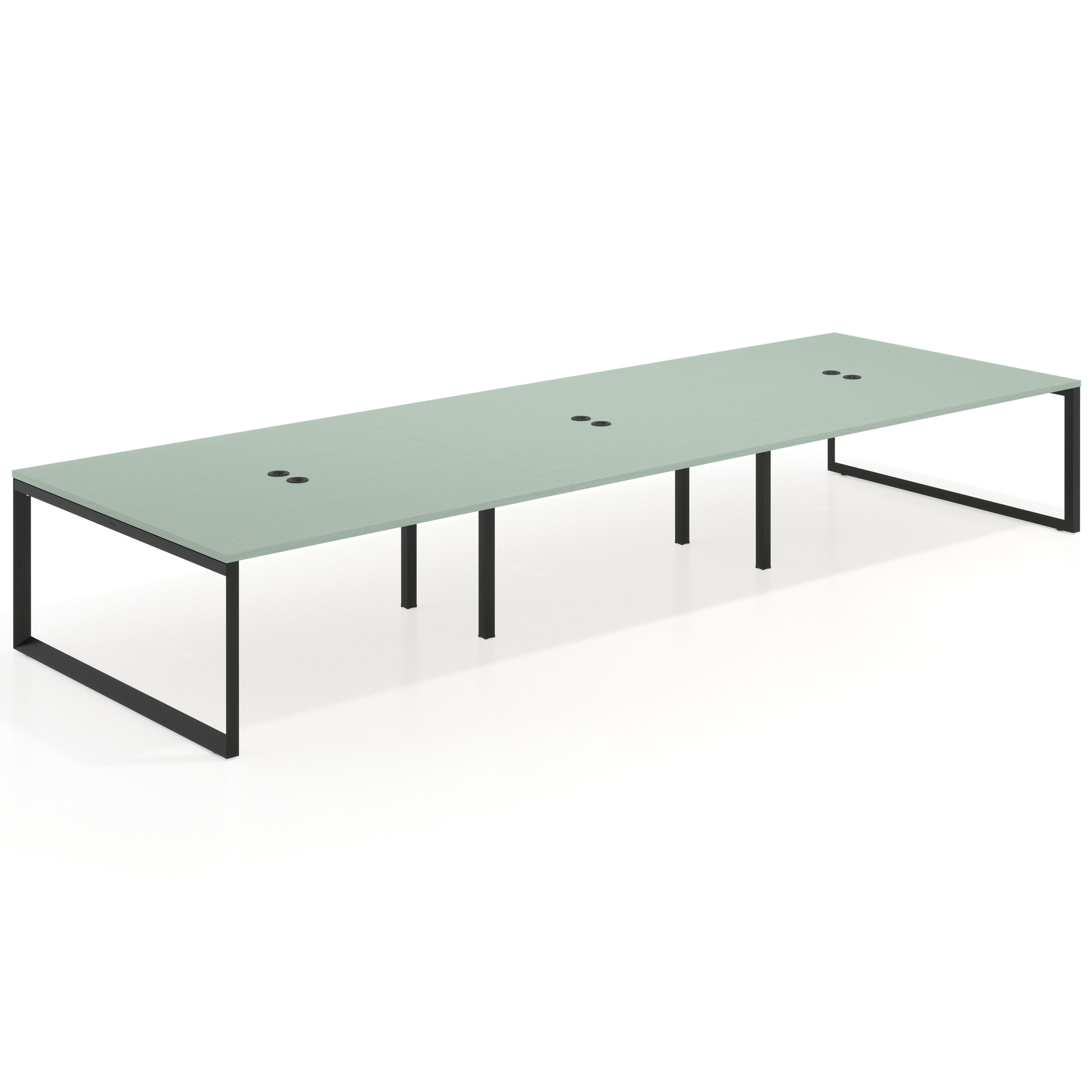 mesa multipuesto 360x166 iris delta mesa bench fondo 166cm recto 1