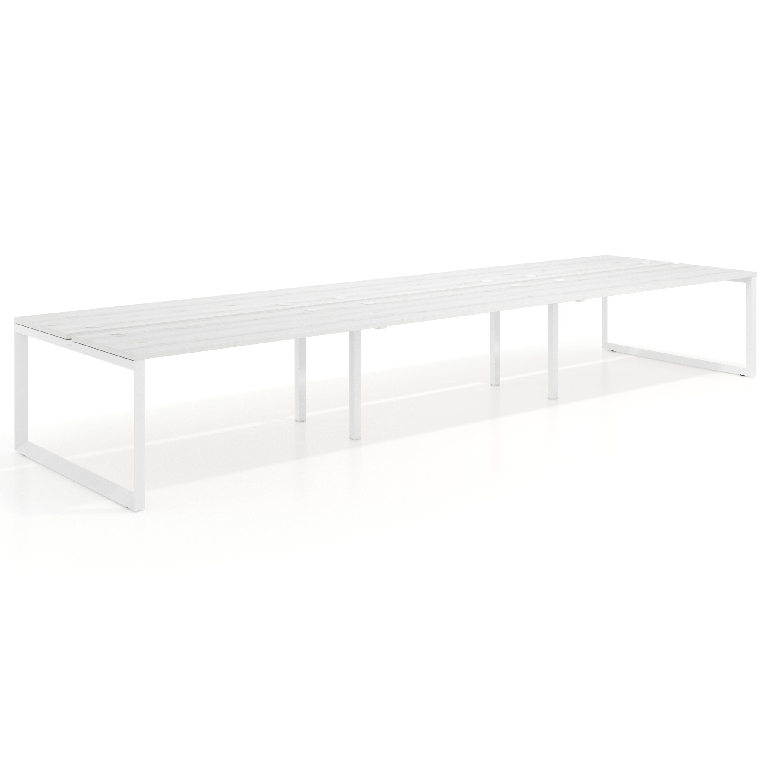 mesa multipuesto 300x142 albo delta mesa bench fondo 142cm recto 1