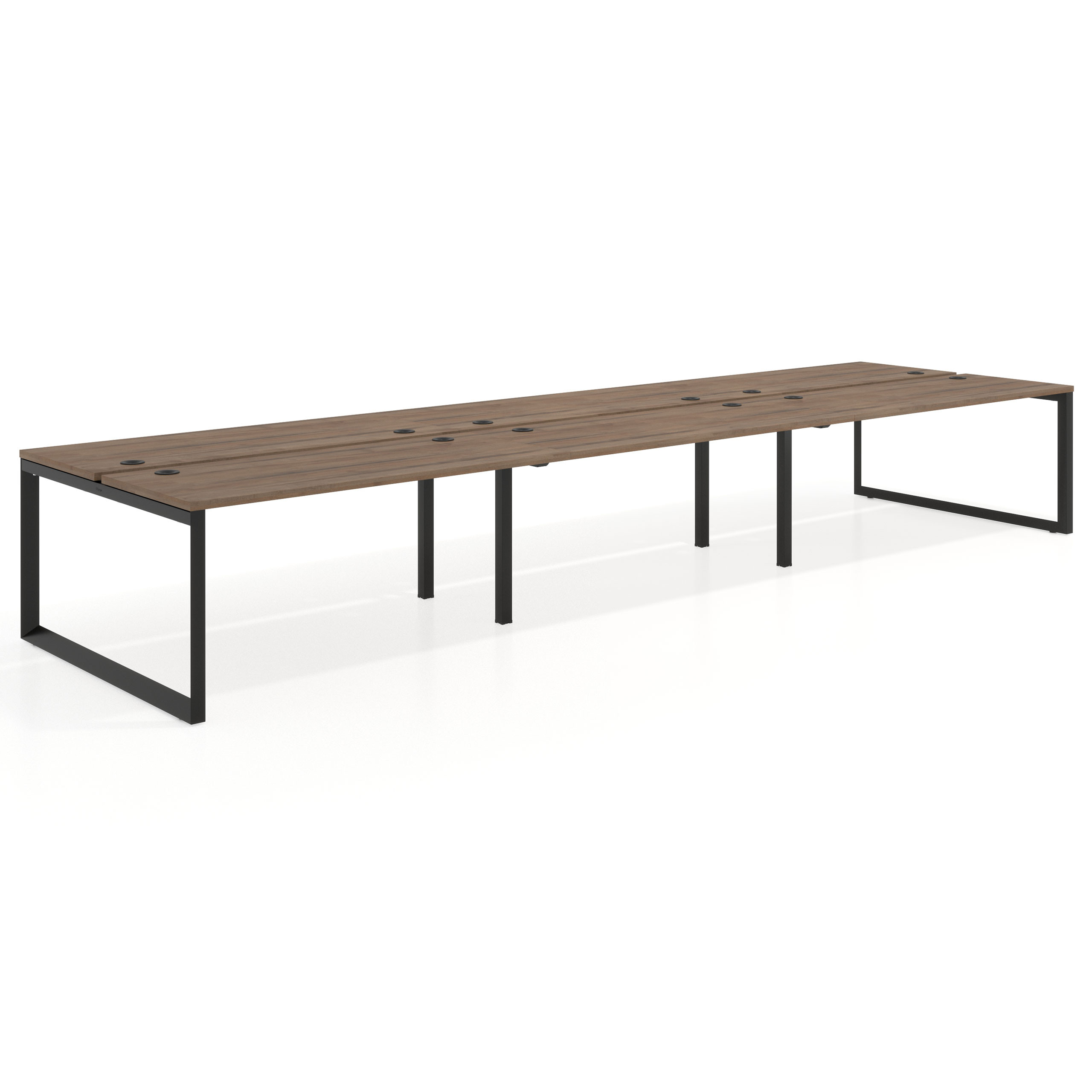 mesa multipuesto 300x142 noce sabi delta mesa bench fondo 142cm recto 1