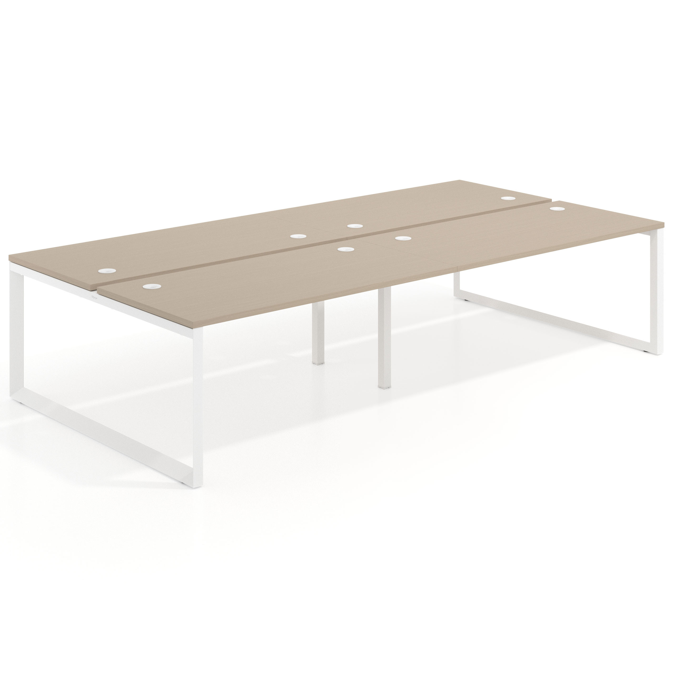 mesa multipuesto 200x166 canvas delta mesa bench fondo 166cm recto 1