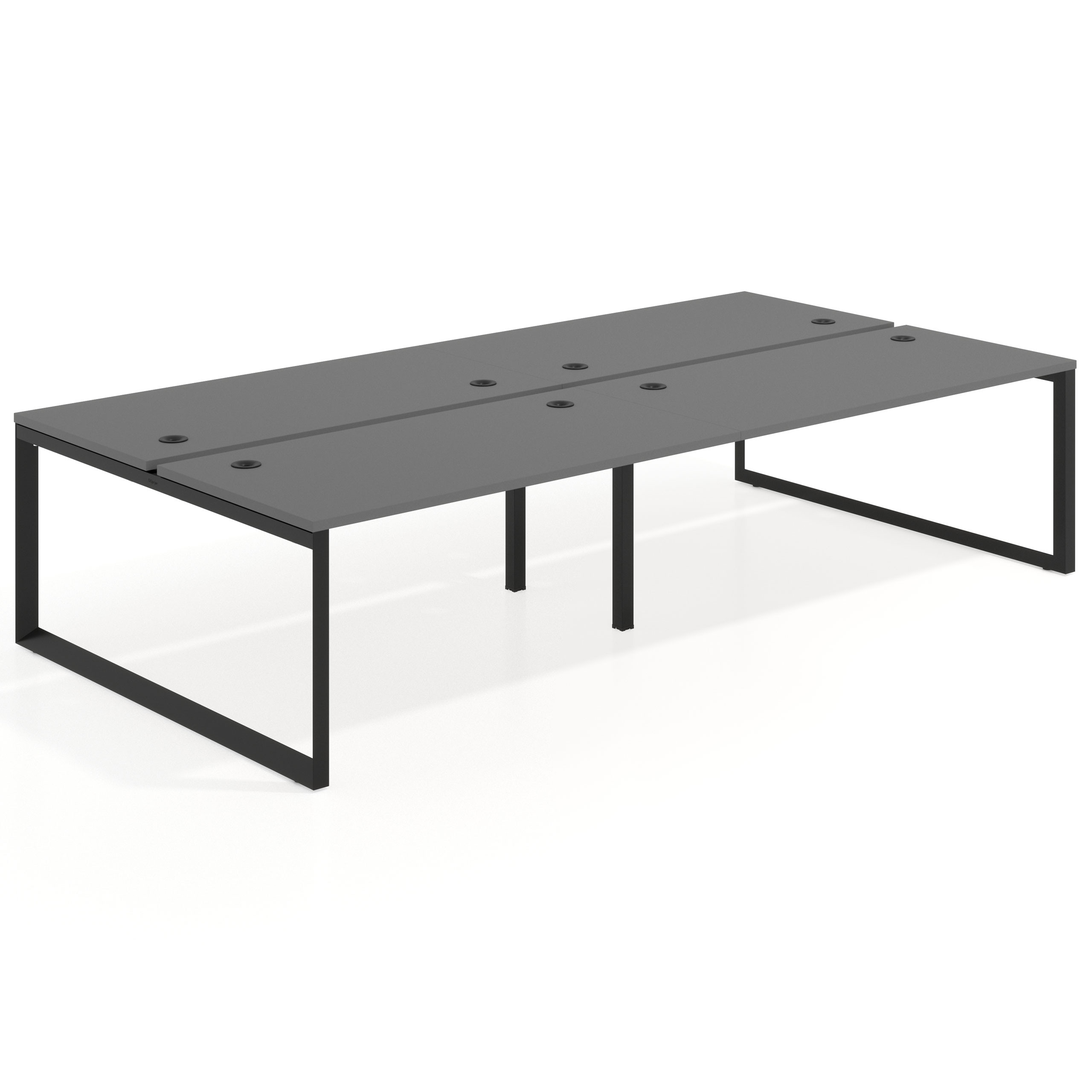 mesa multipuesto 280x166 gris tormenta delta mesa bench fondo 166cm recto 1