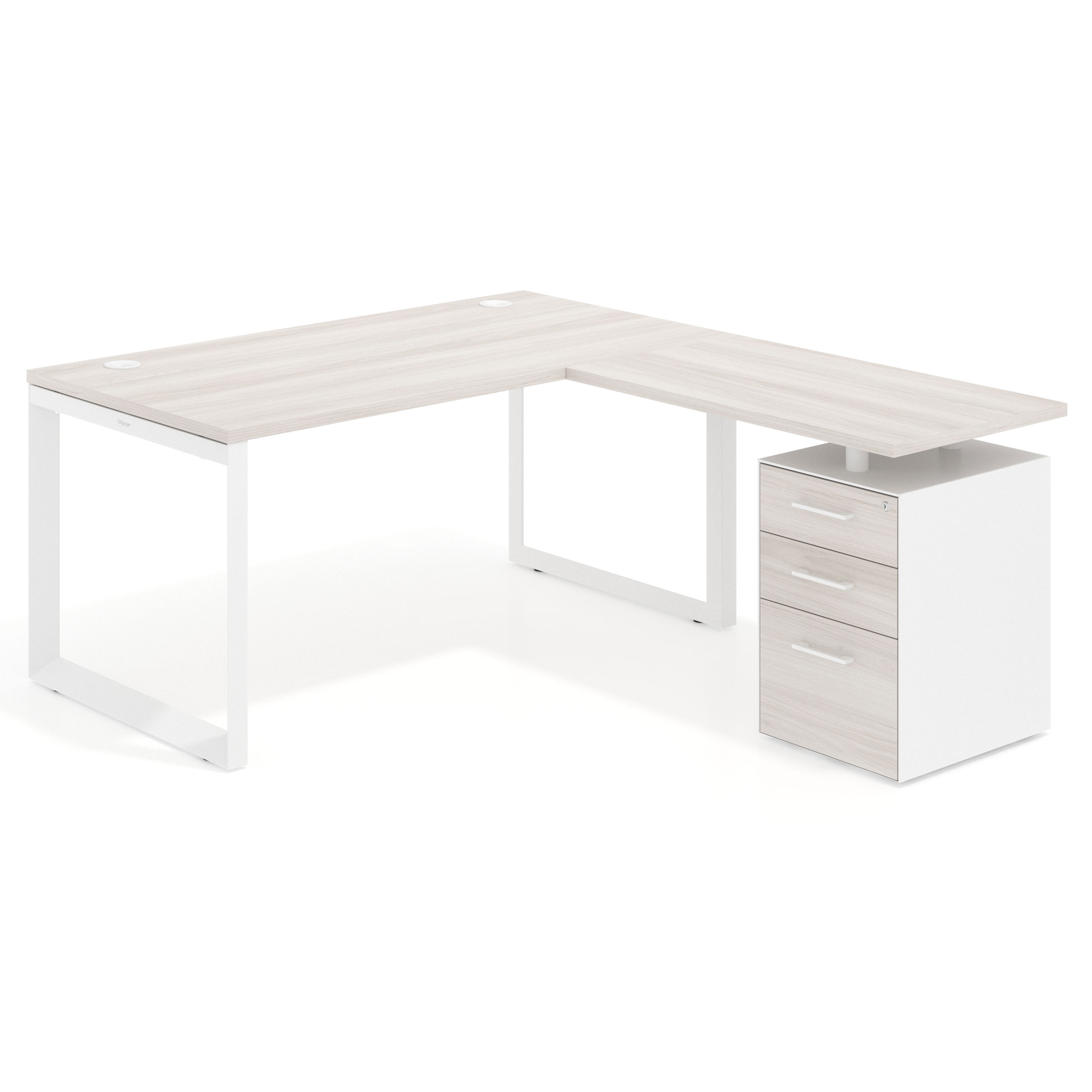 mesa en l 140x180 california delta mesa de escritorio en l ala pedestal frontales melamina recto 1