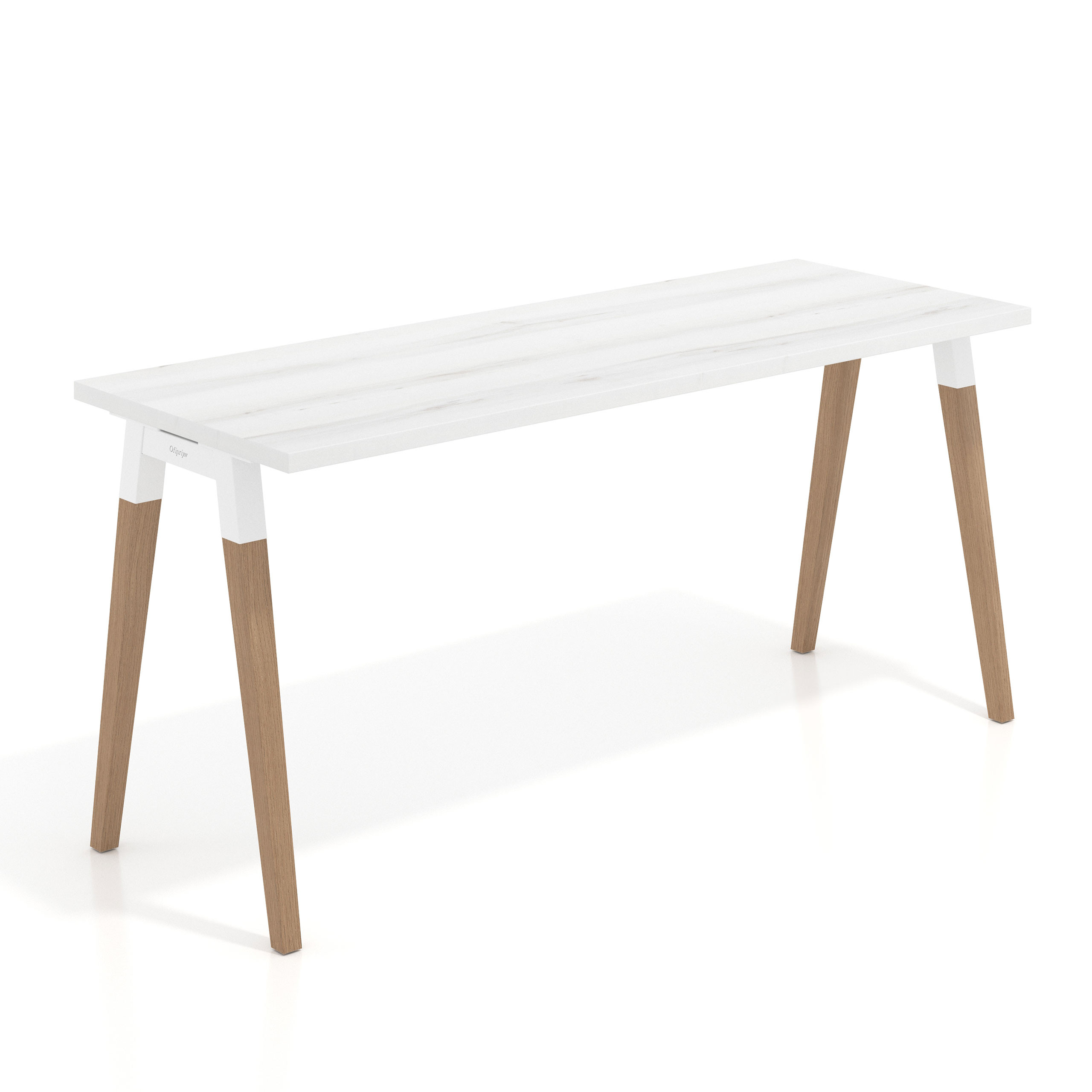mesa de escritorio 140x60 albo arki mesa individual fondo 60cm recto 1