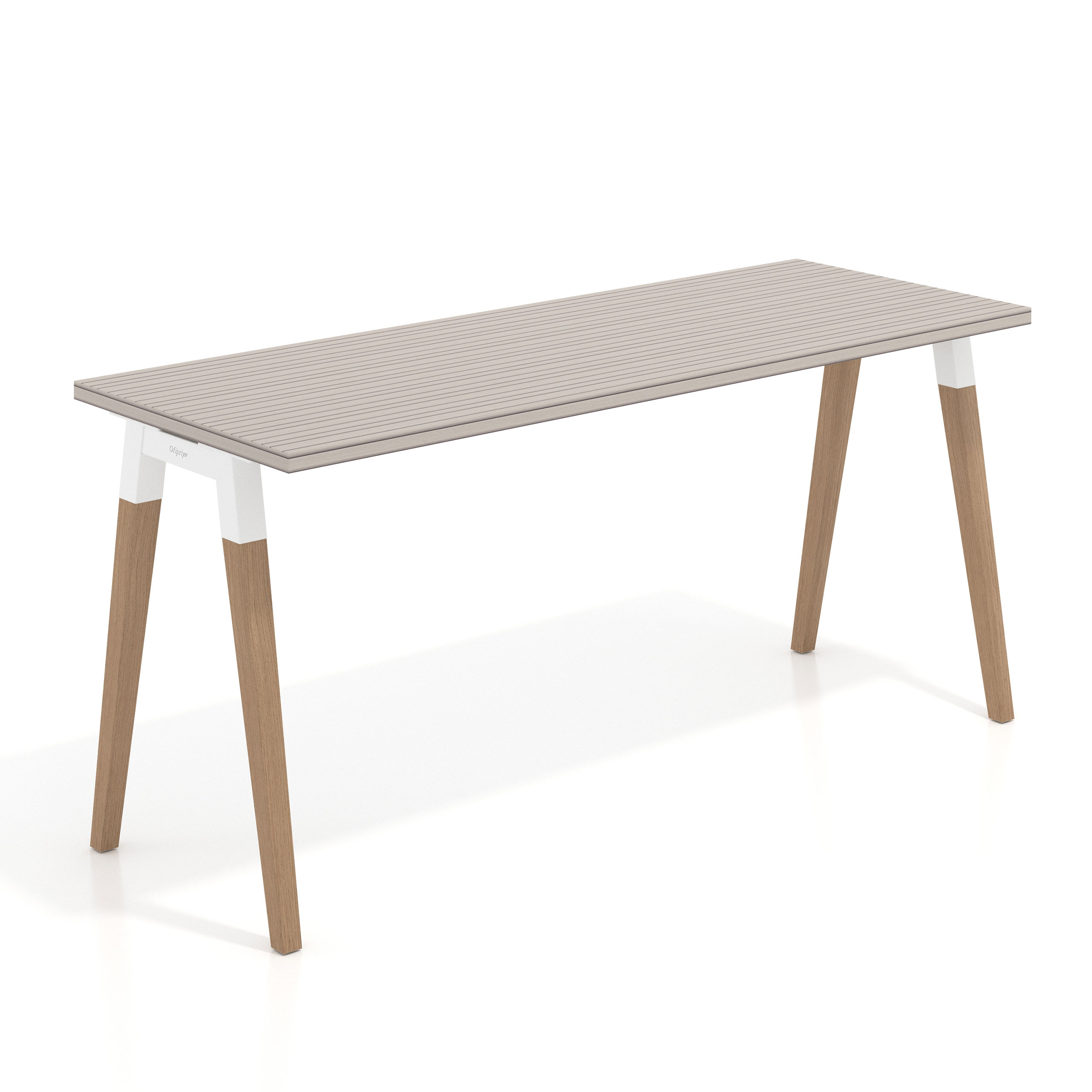 mesa de escritorio 100x60 rayado coco arki mesa individual fondo 60cm recto 1