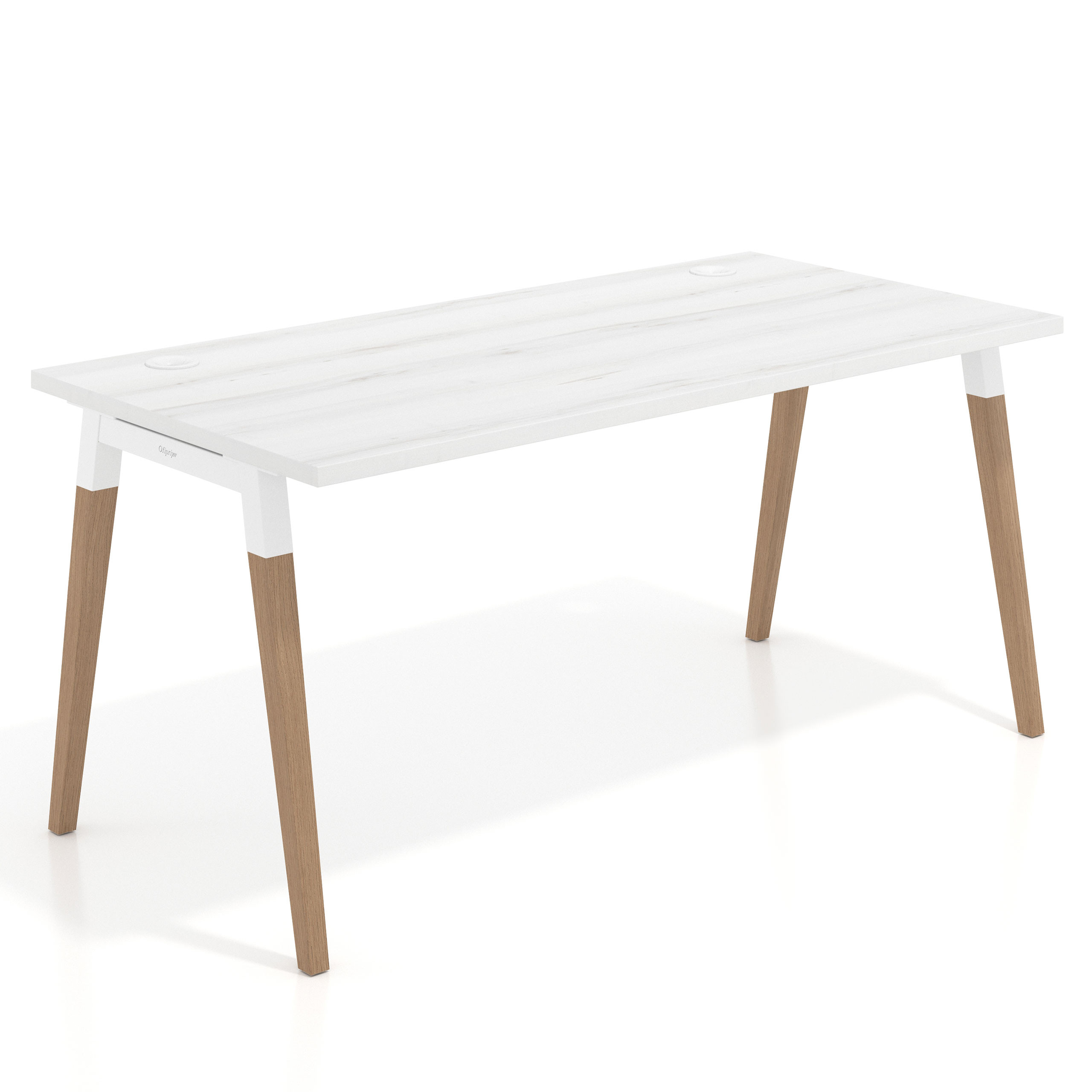 mesa de escritorio 100x80 albo arki mesa individual fondo 80cm recto 1