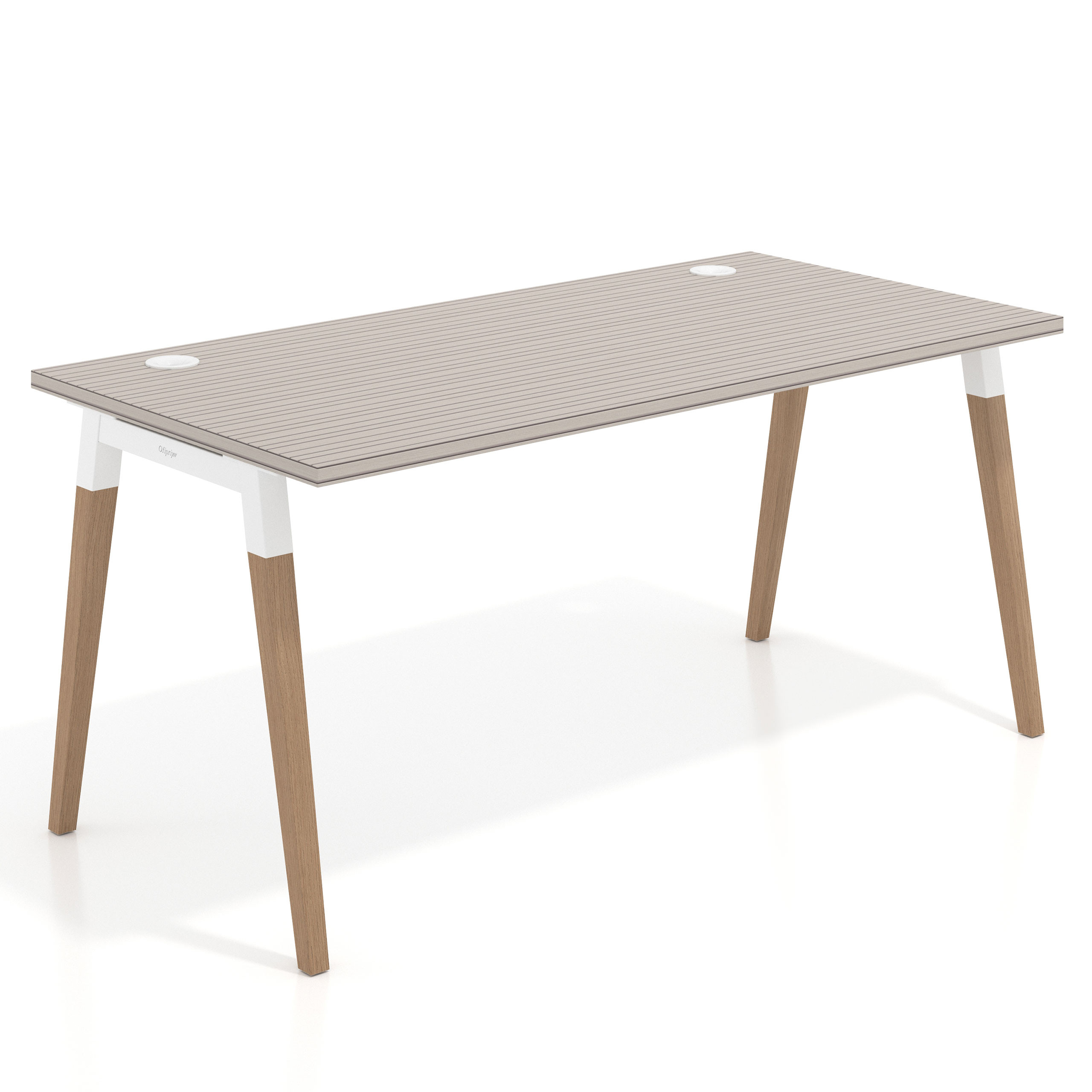 mesa de escritorio 100x80 rayado coco arki mesa individual fondo 80cm recto 1