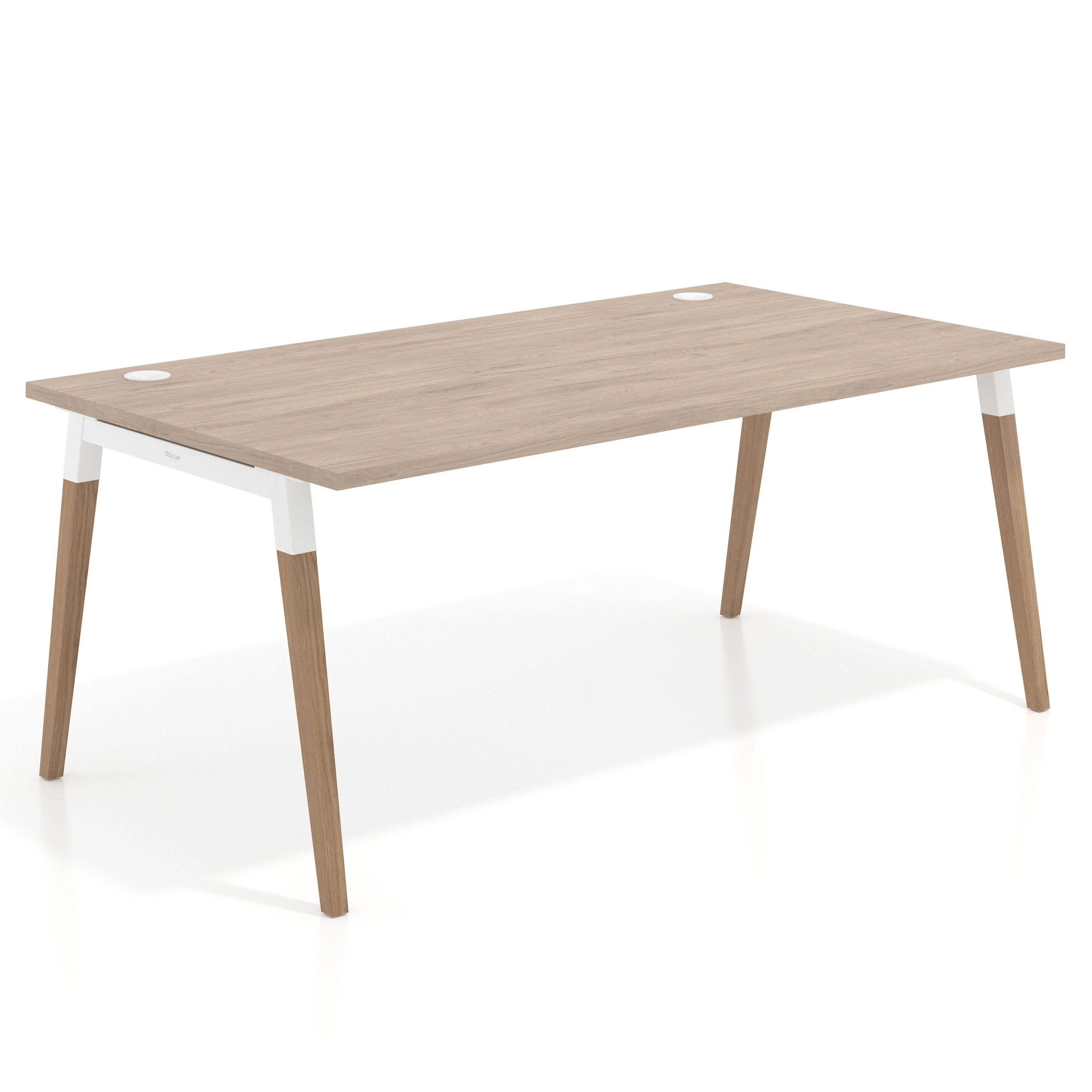 mesa de escritorio 100x100 sahara arki mesa individual fondo 100cm recto 1