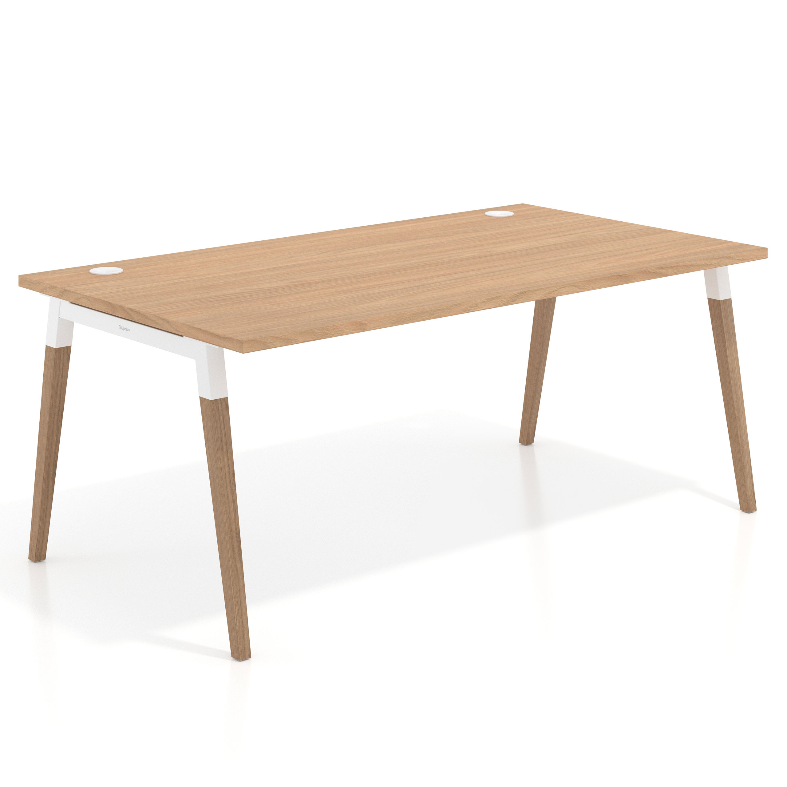 mesa de escritorio 160x100 siroco arki mesa individual fondo 100cm recto 1