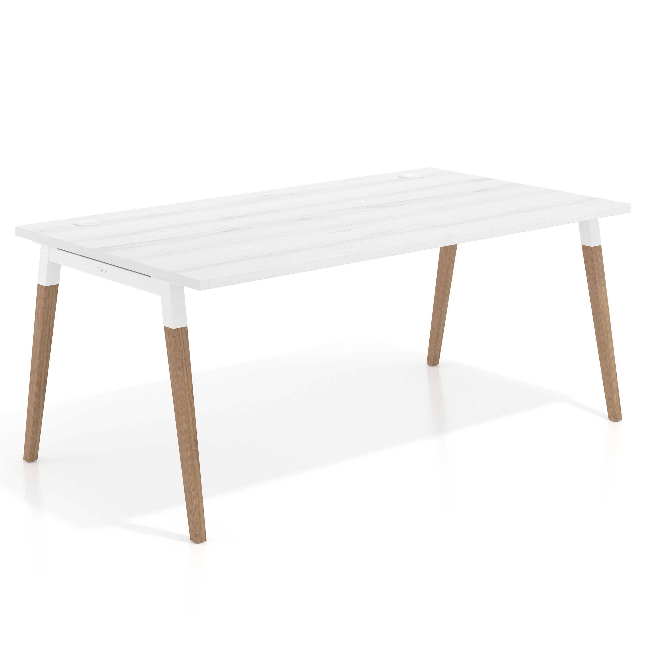 mesa de escritorio 140x100 albo arki mesa individual fondo 100cm recto 1
