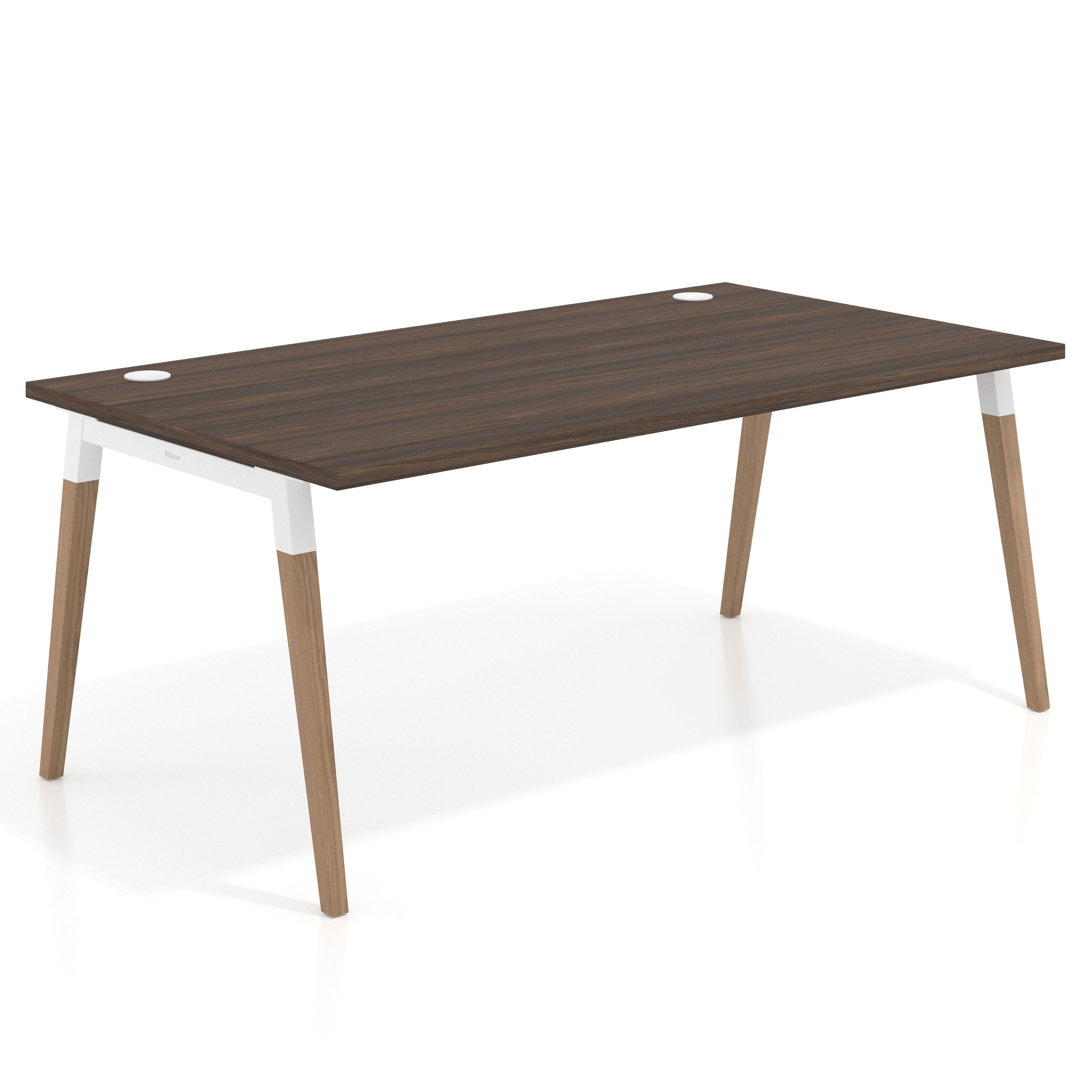 mesa de escritorio 180x100 mistral arki mesa individual fondo 100cm recto 1
