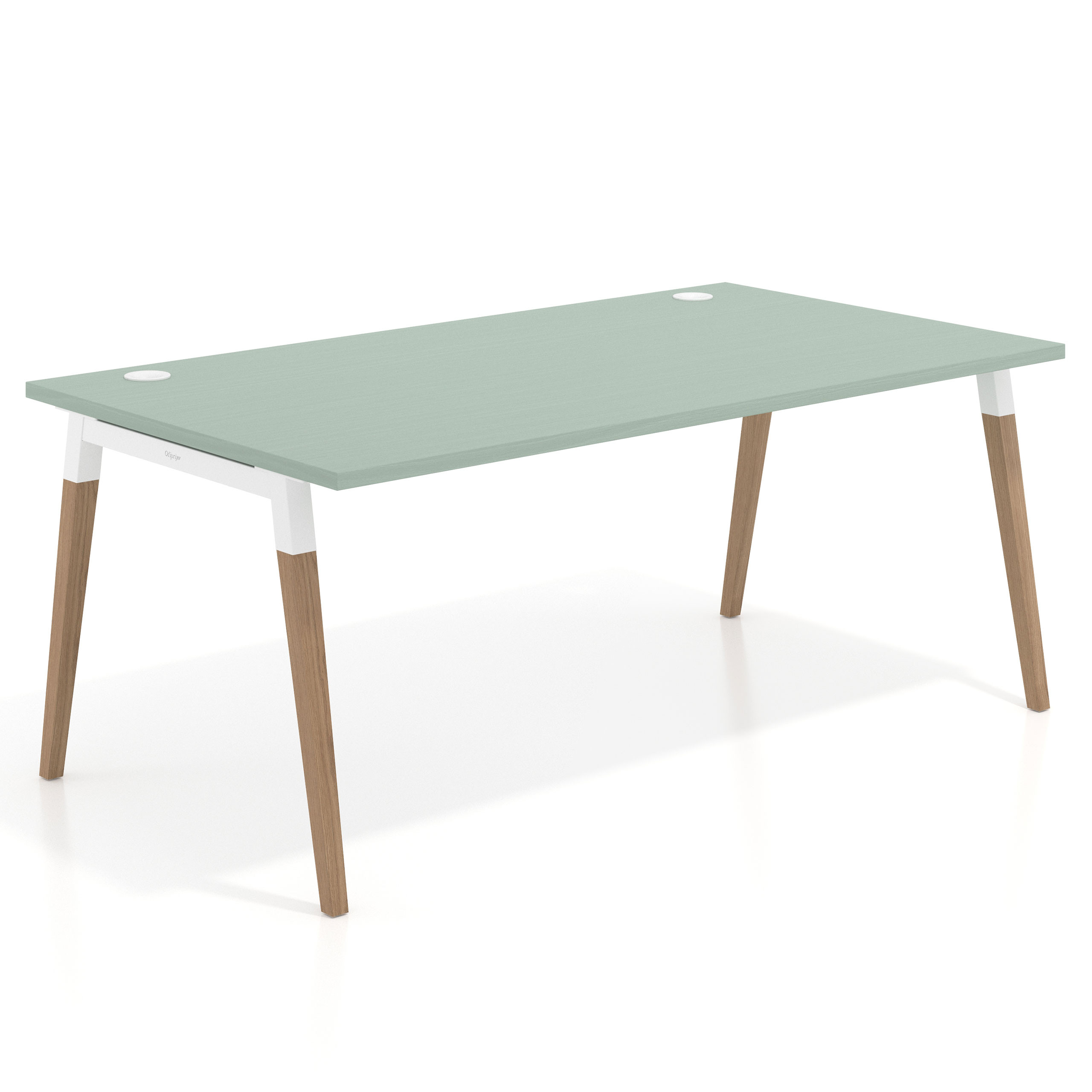 mesa de escritorio 100x100 iris arki mesa individual fondo 100cm recto 1
