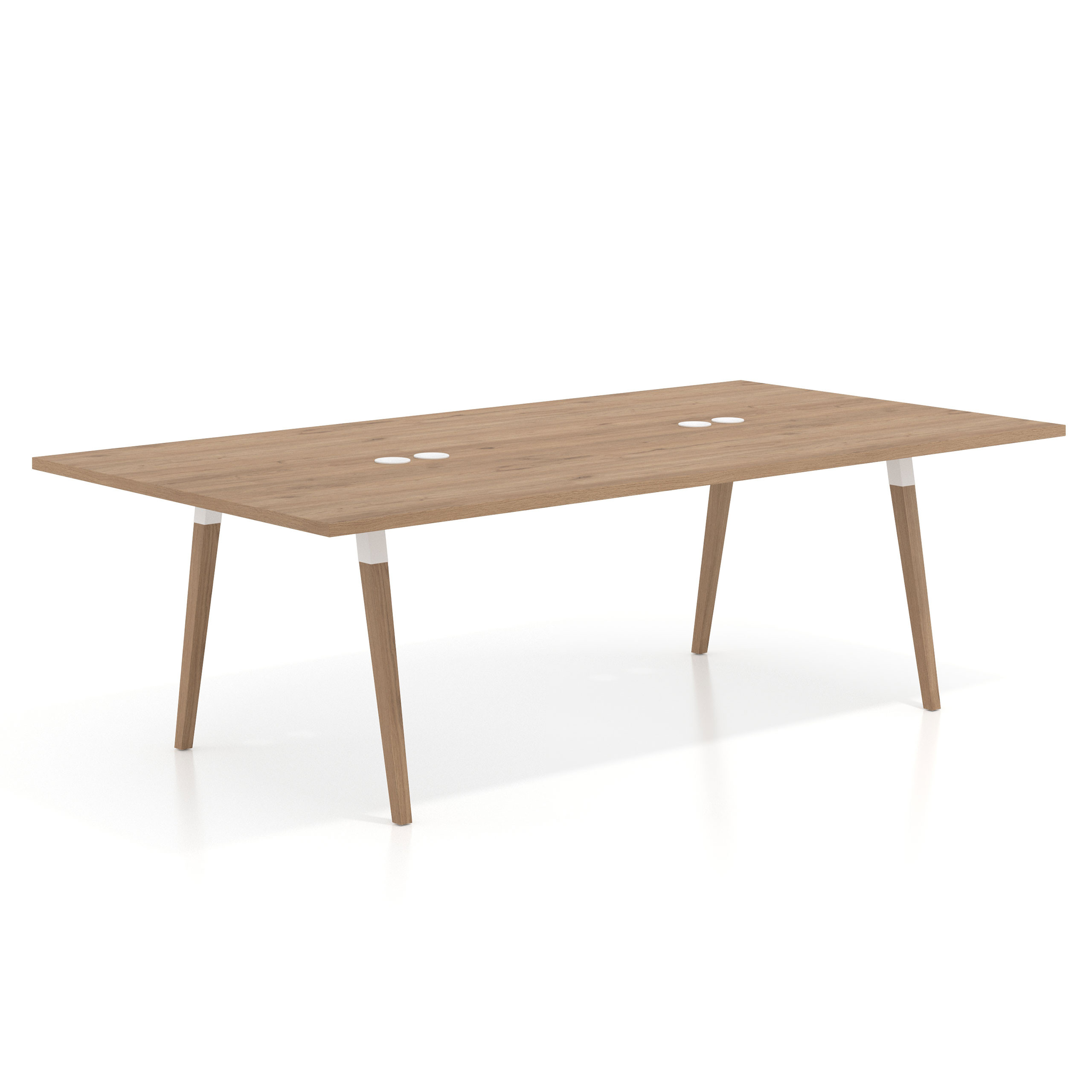 mesa reuniones 240x126 naturale arki mesa de reunion fondo 126cm recto 1