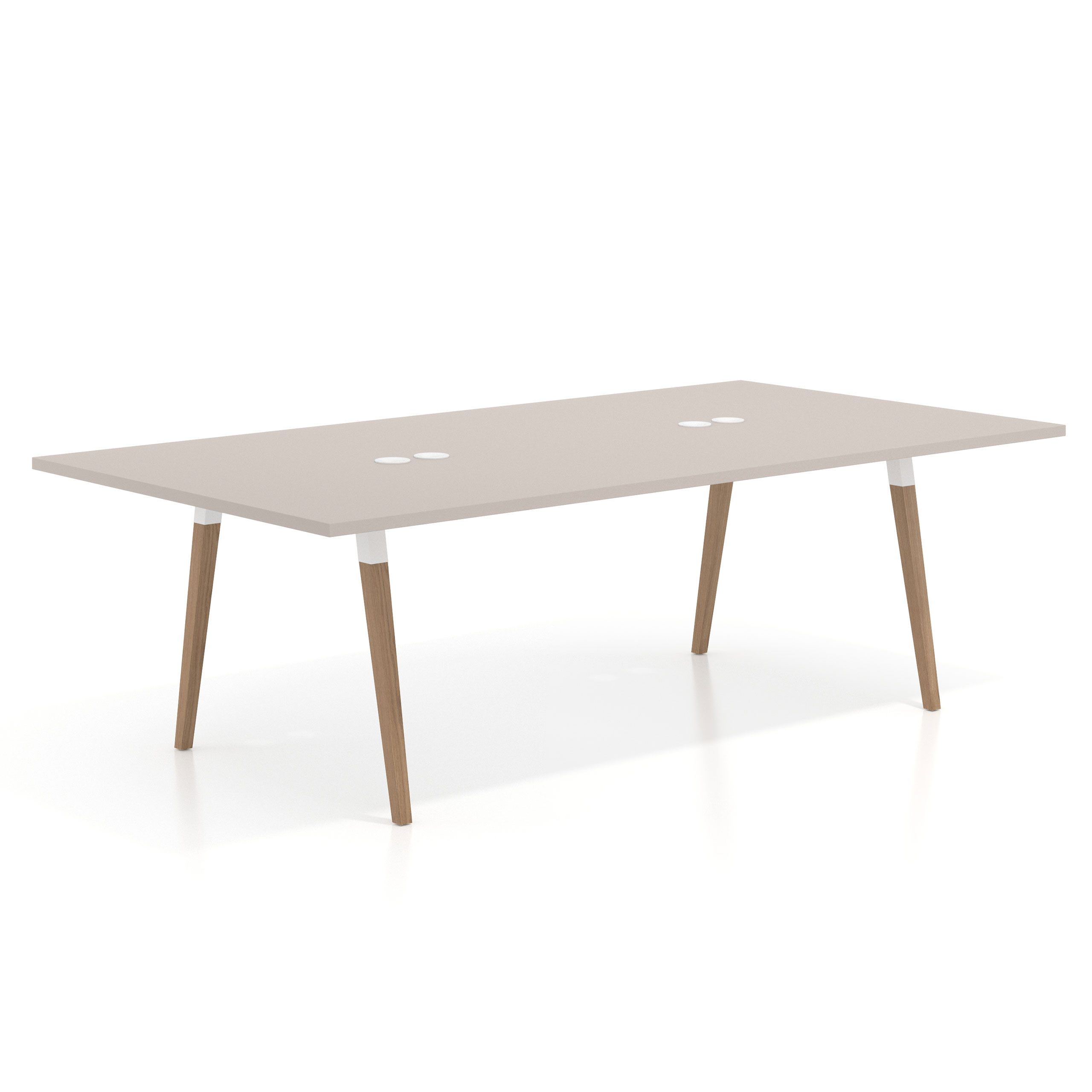 mesa reuniones 220x126 gris coco arki mesa de reunion fondo 126cm recto 1