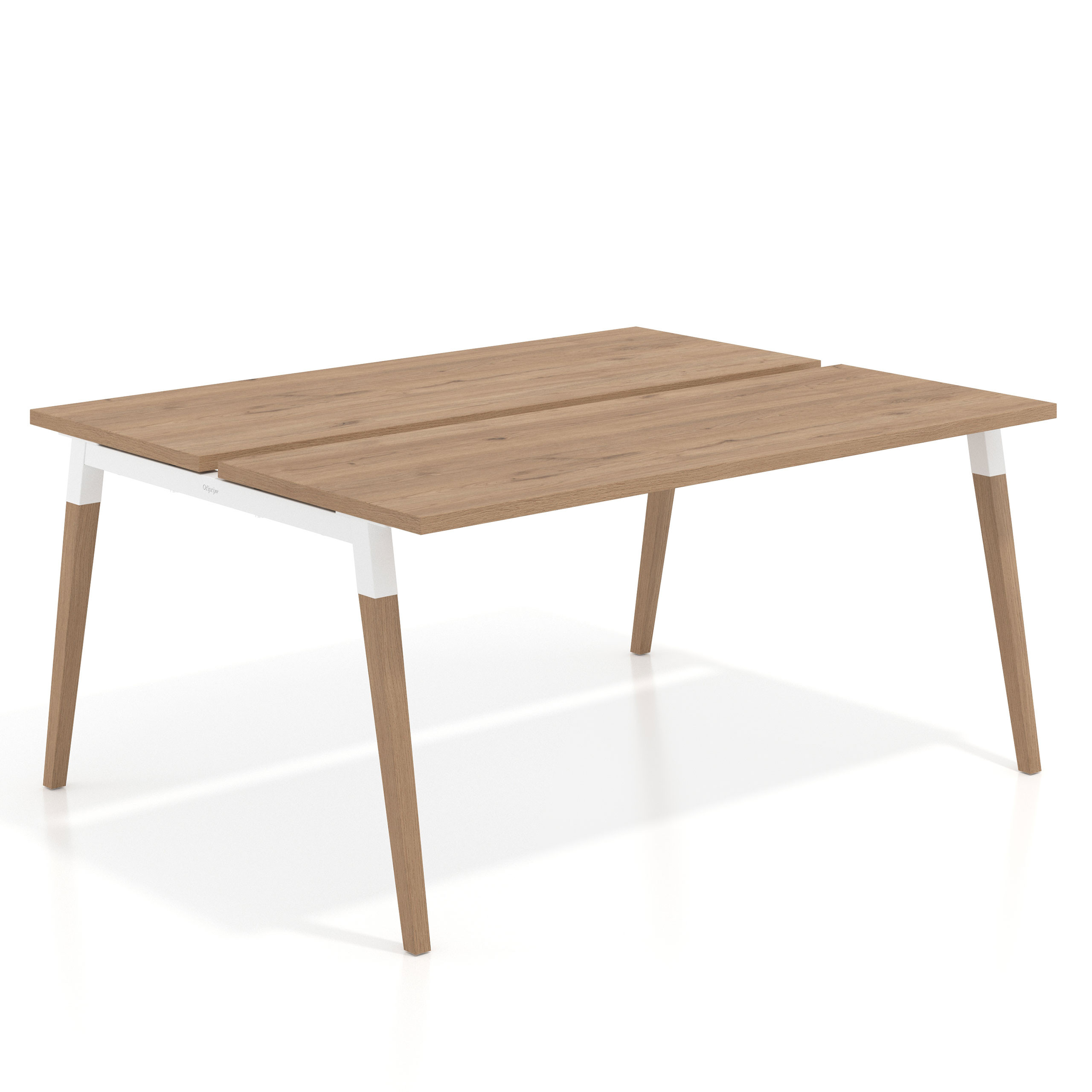 mesa multipuesto 160x126 naturale arki mesa bench fondo 126cm recto 1