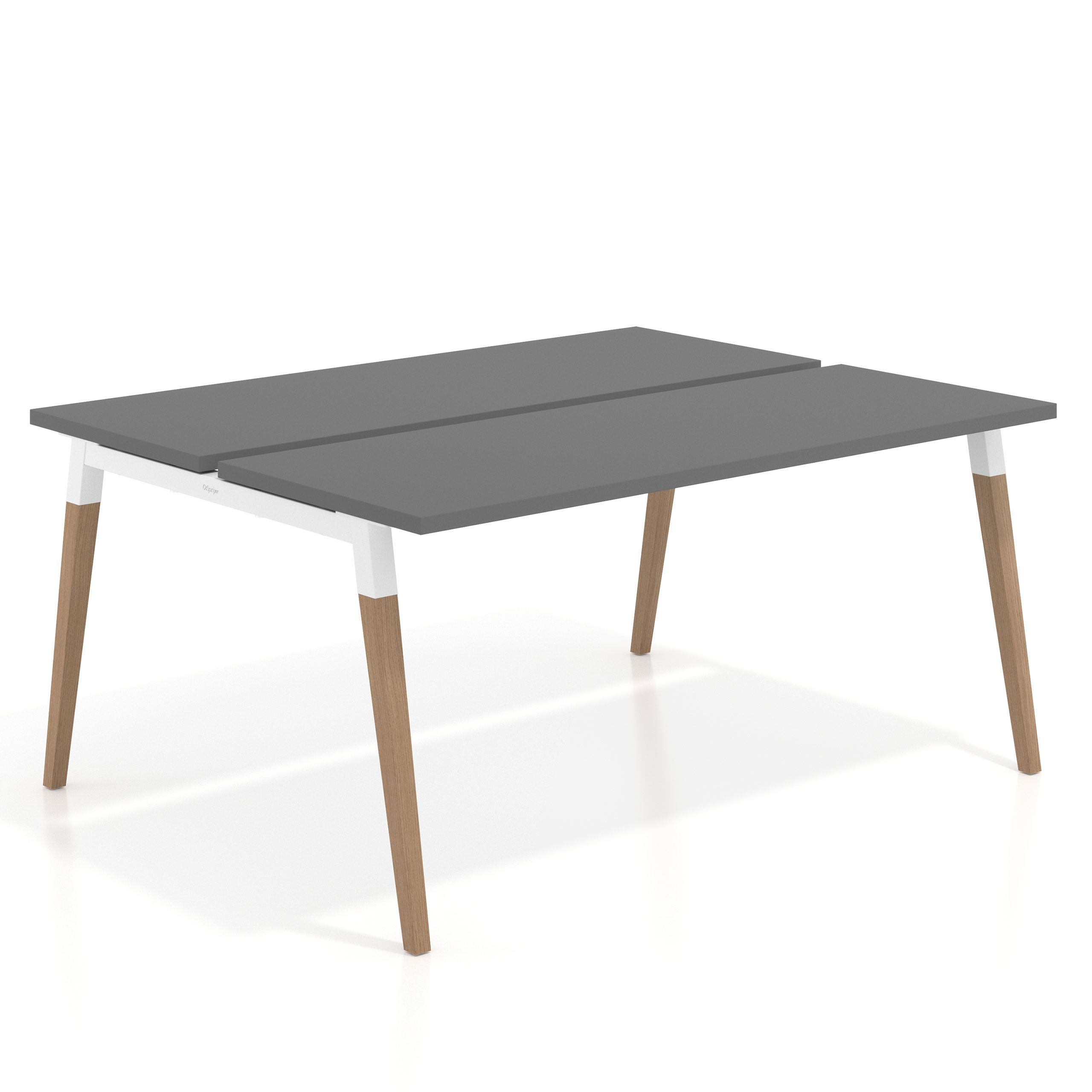 mesa multipuesto 140x126 gris tormenta arki mesa bench fondo 126cm recto 1