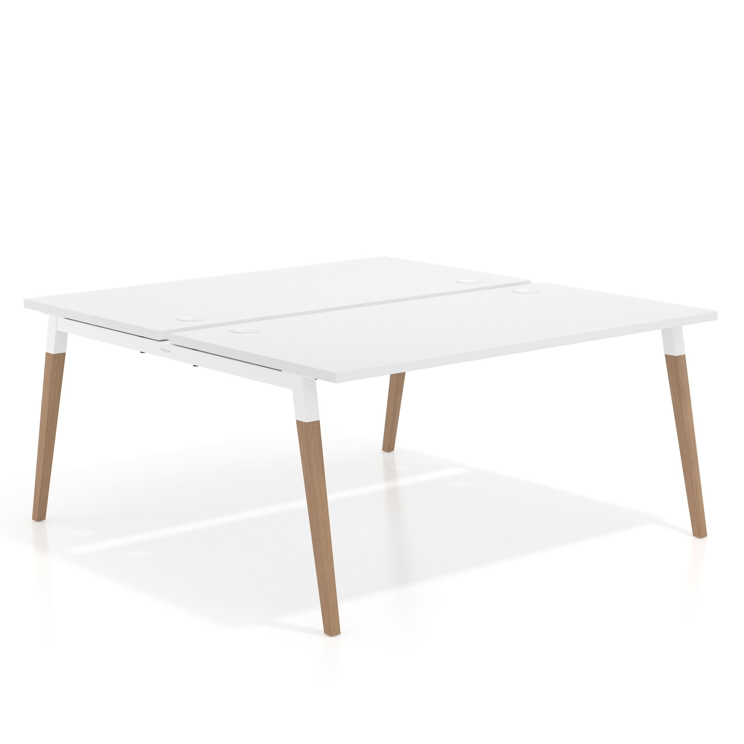 mesa multipuesto 120x166 blanco mate arki mesa bench fondo 166cm recto 1
