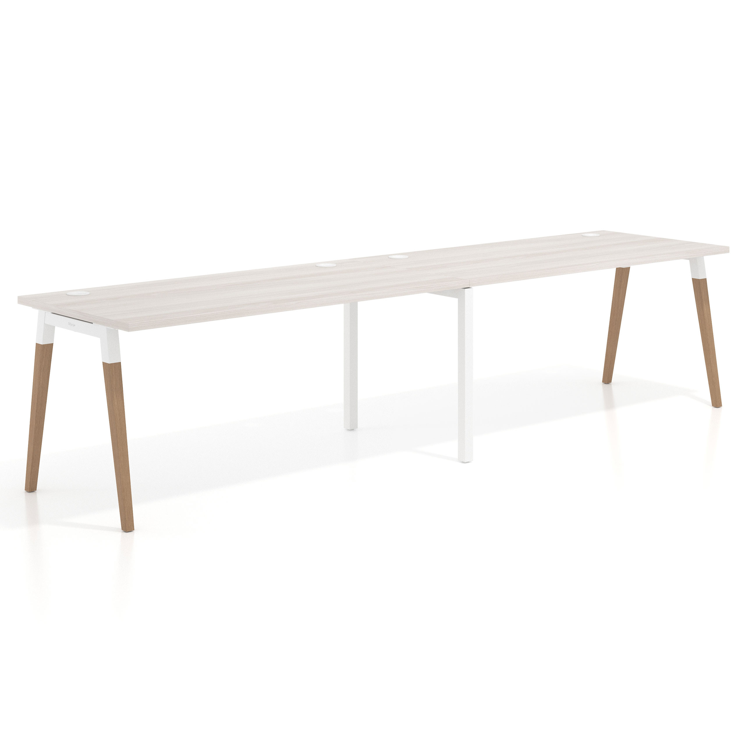 mesa multipuesto 200x80 california arki mesa progresiva doble fondo 80cm recto 1