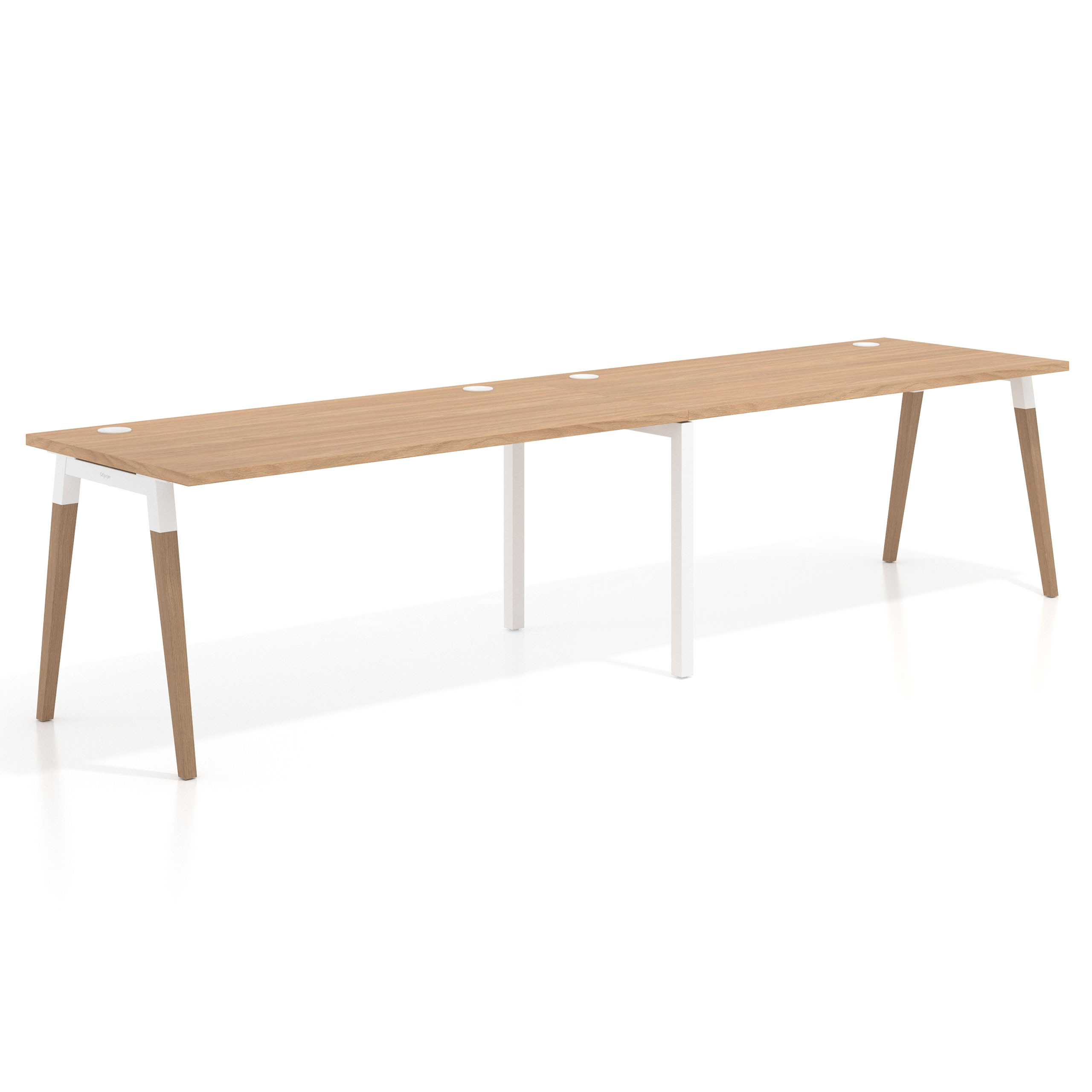 mesa multipuesto 200x80 siroco arki mesa progresiva doble fondo 80cm recto 1