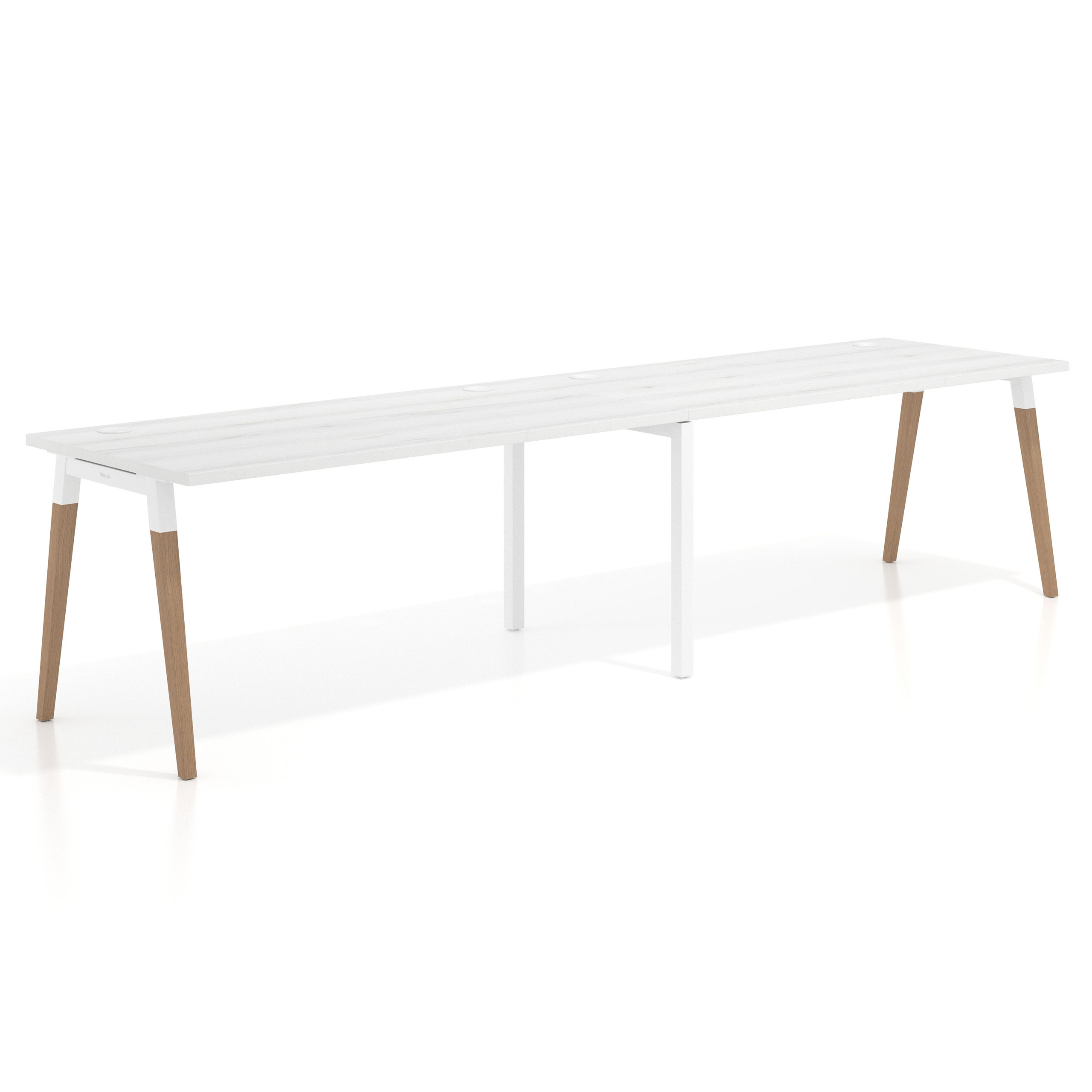 mesa multipuesto 280x80 albo arki mesa progresiva doble fondo 80cm recto 1