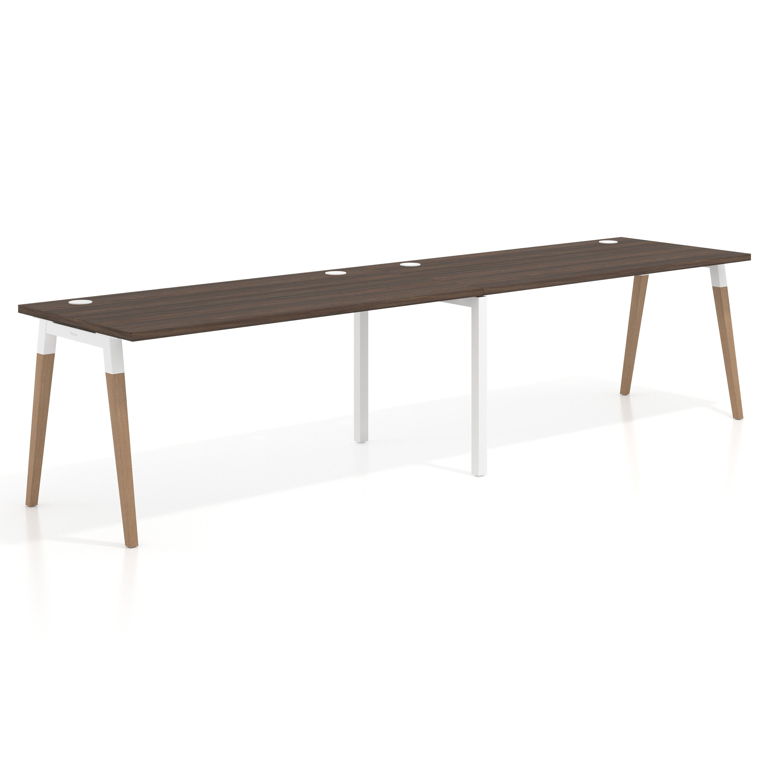 mesa multipuesto 200x80 mistral arki mesa progresiva doble fondo 80cm recto 1