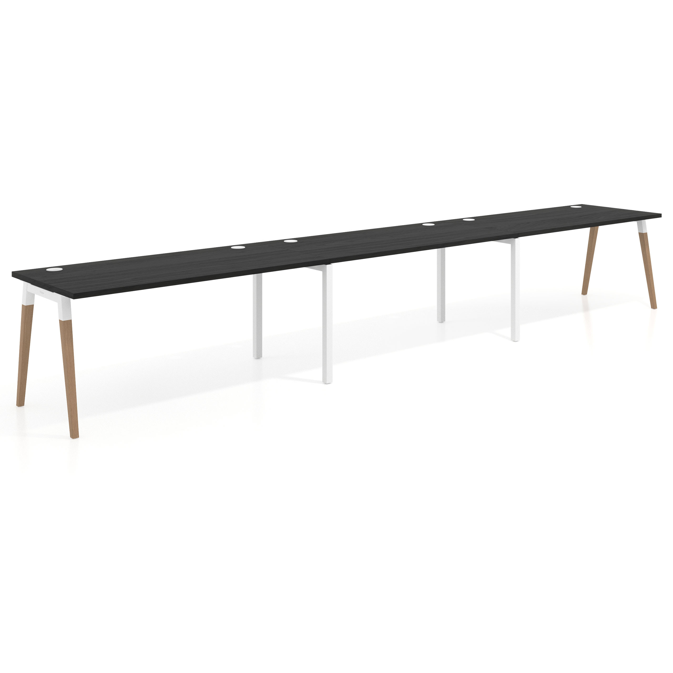 mesa multipuesto 300x80 bocamina arki mesa progresiva triple fondo 80cm recto 1