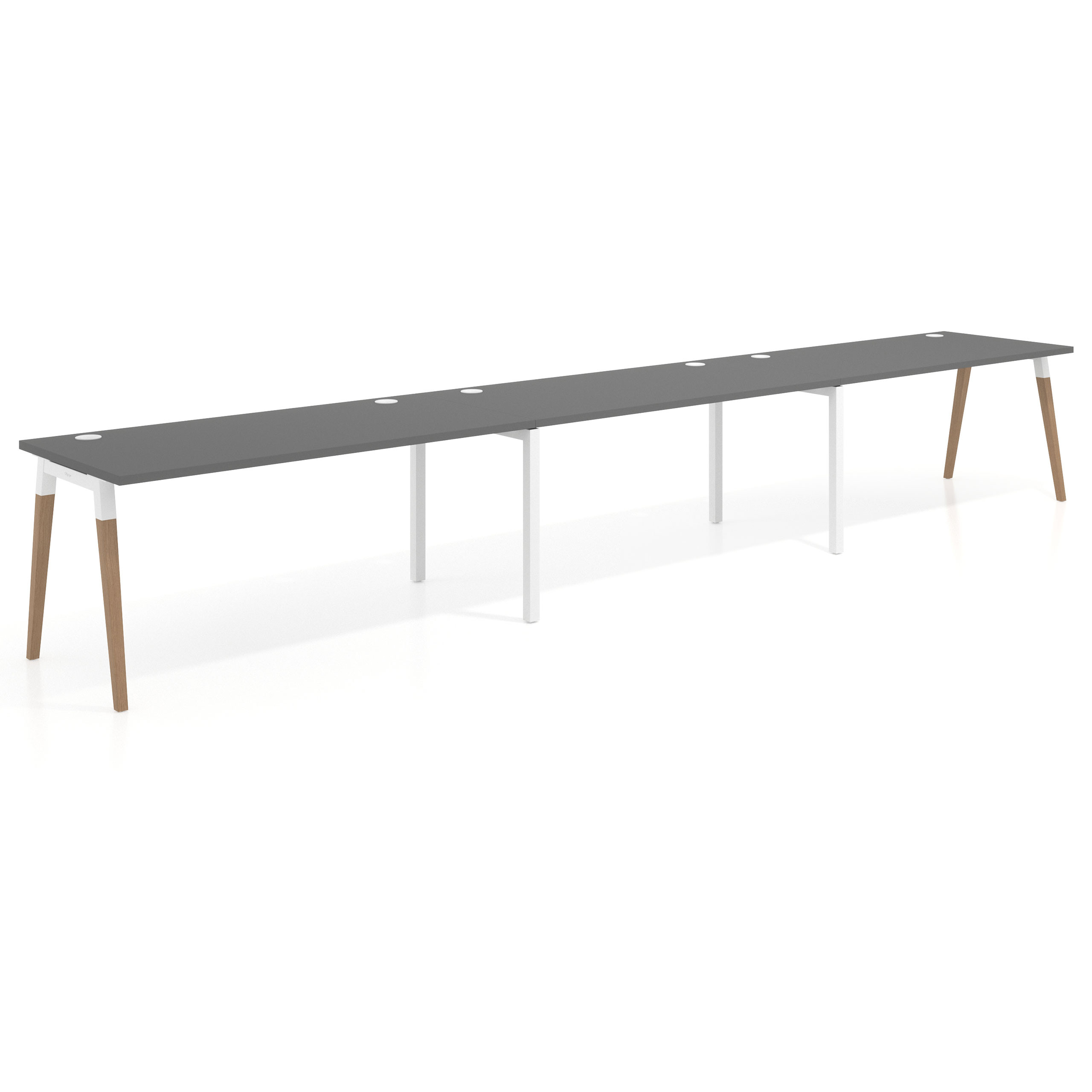mesa multipuesto 300x80 gris tormenta arki mesa progresiva triple fondo 80cm recto 1