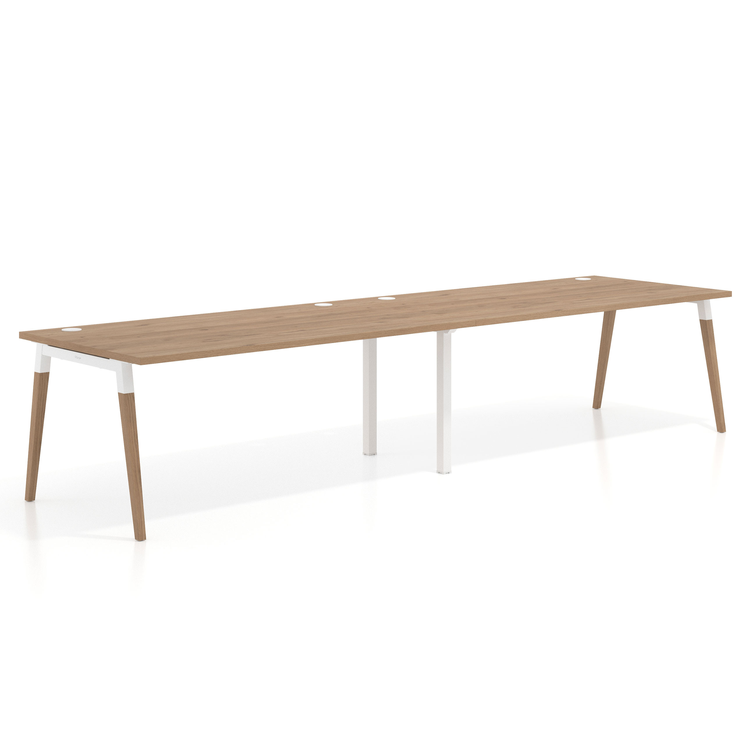 mesa multipuesto 320x160 naturale arki mesa progresiva doble fondo 100cm recto 1