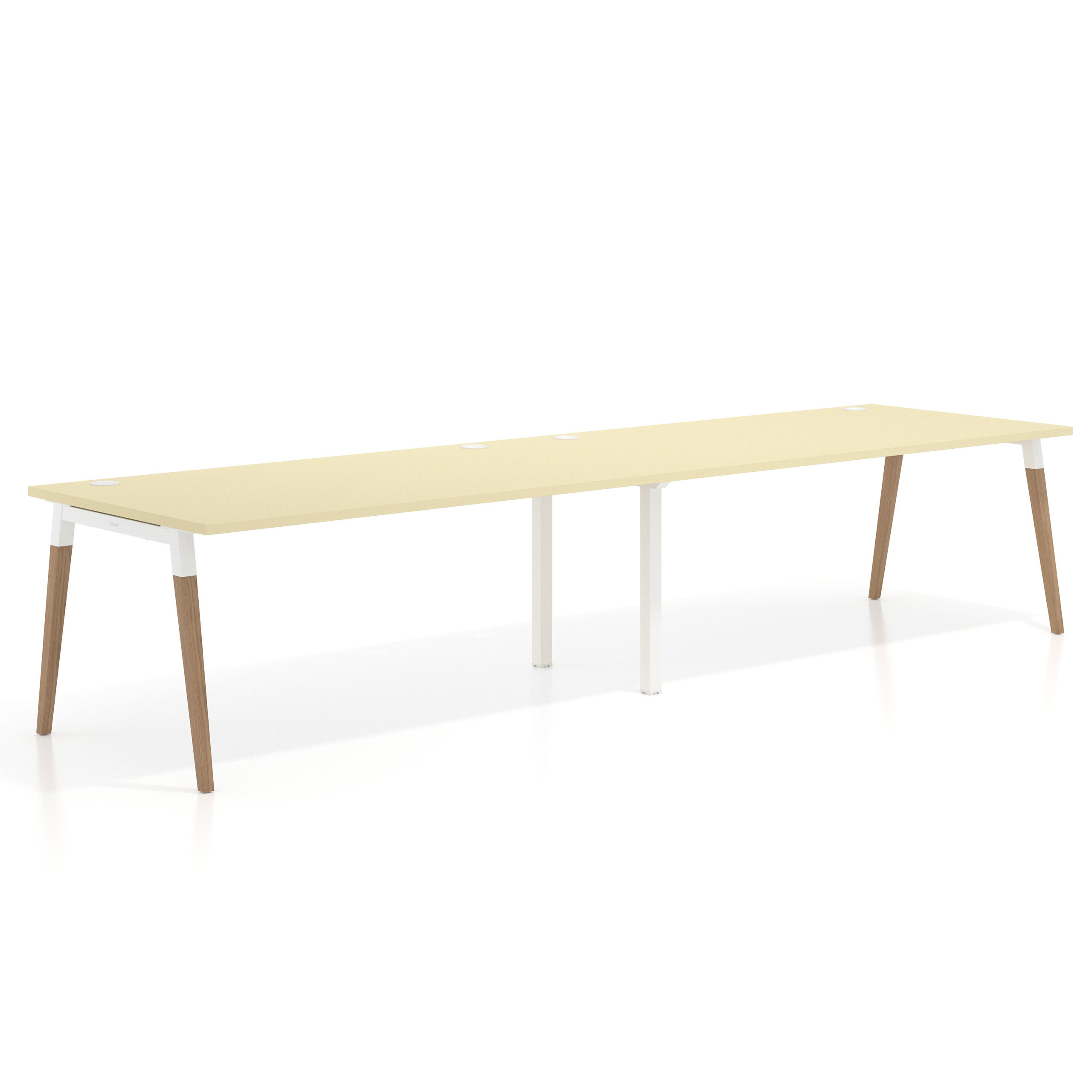mesa multipuesto 200x100 salvia arki mesa progresiva doble fondo 100cm recto 1