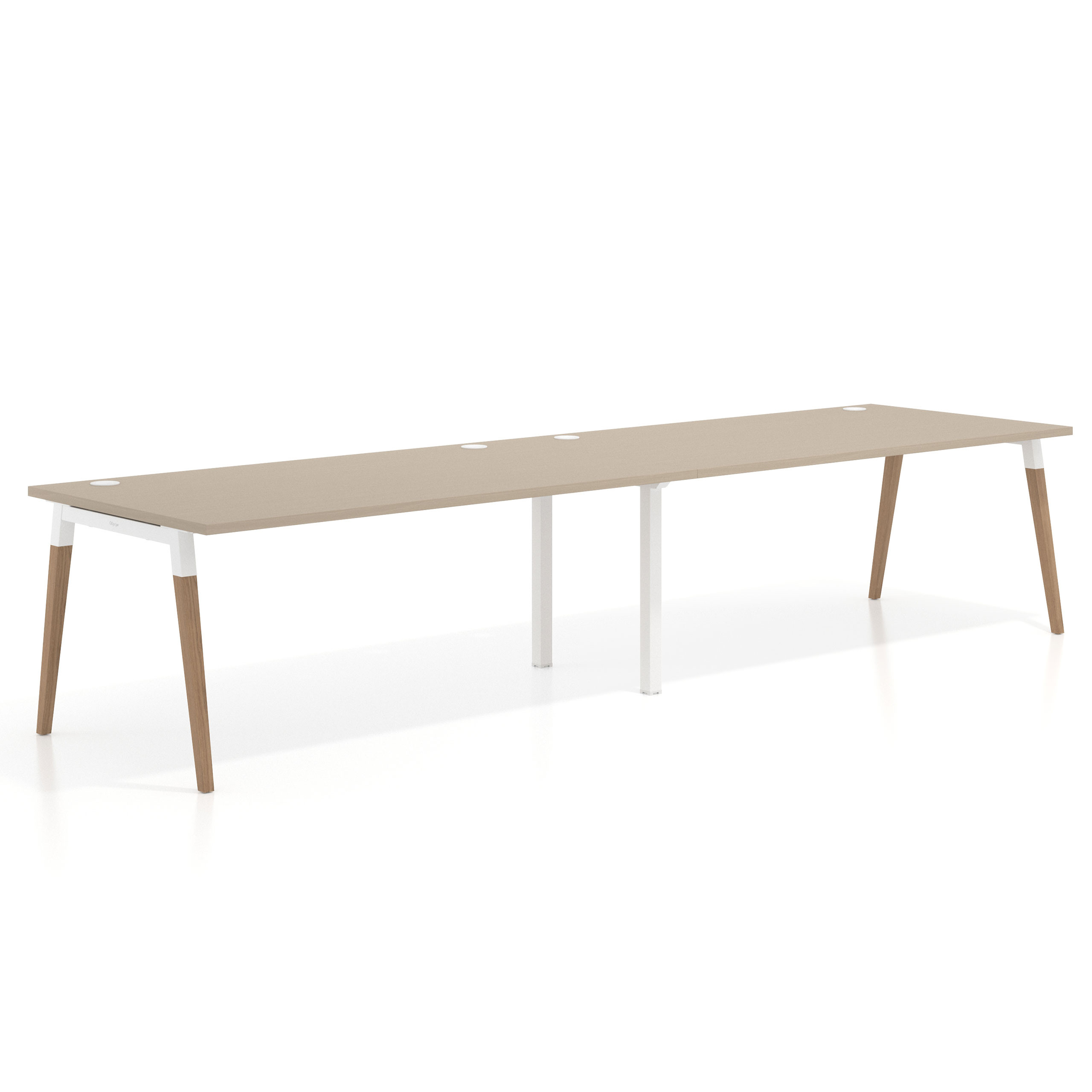 mesa multipuesto 200x100 canvas arki mesa progresiva doble fondo 100cm recto 1