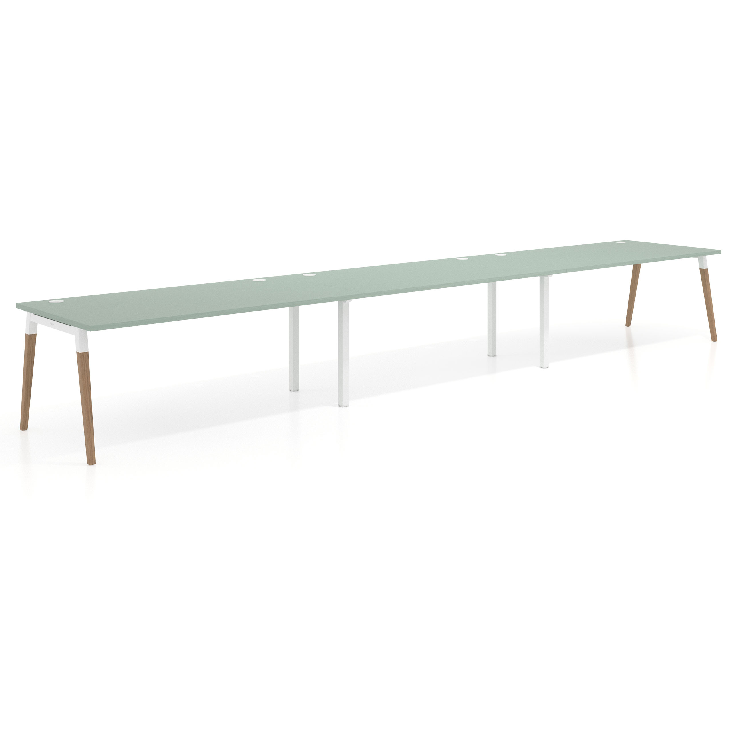 mesa multipuesto 300x100 iris arki mesa progresiva triple fondo 100cm recto 1
