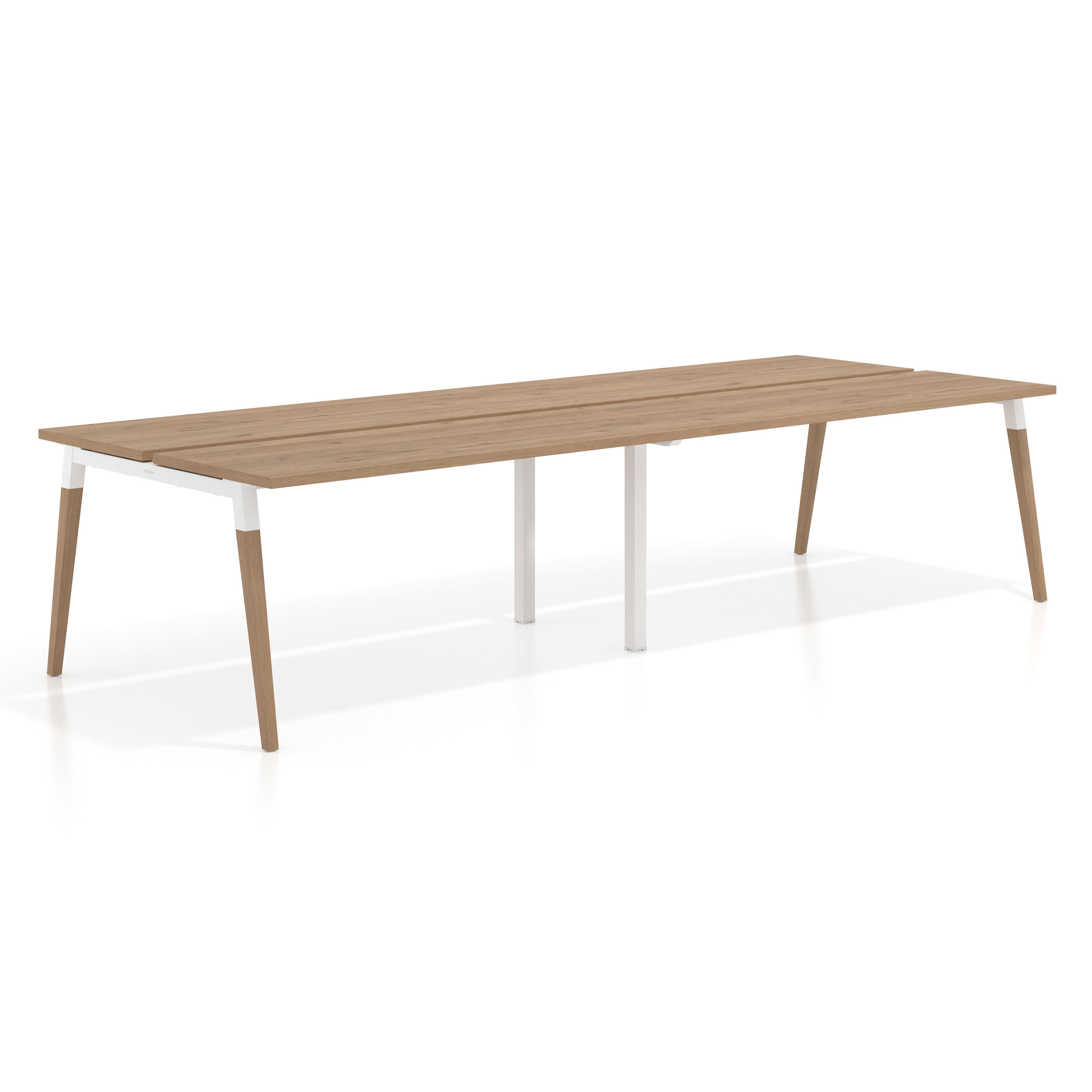 mesa multipuesto 200x126 naturale arki mesa bench fondo 126cm recto 1