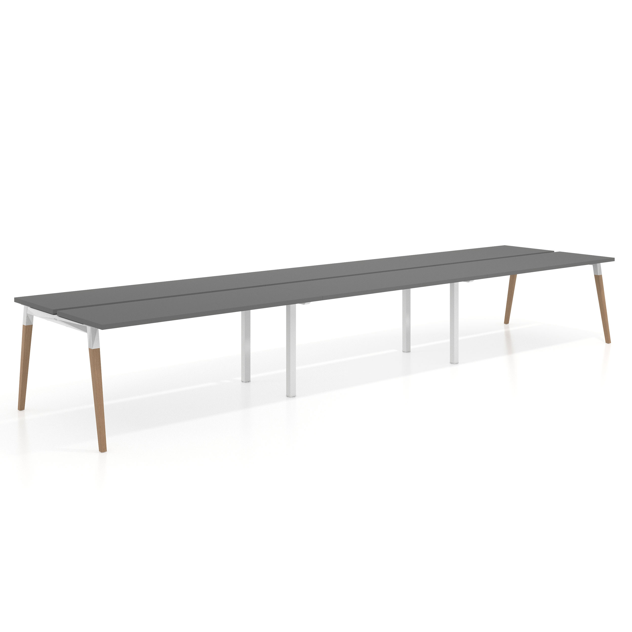 mesa multipuesto 420x126 gris tormenta arki mesa bench fondo 126cm recto 1