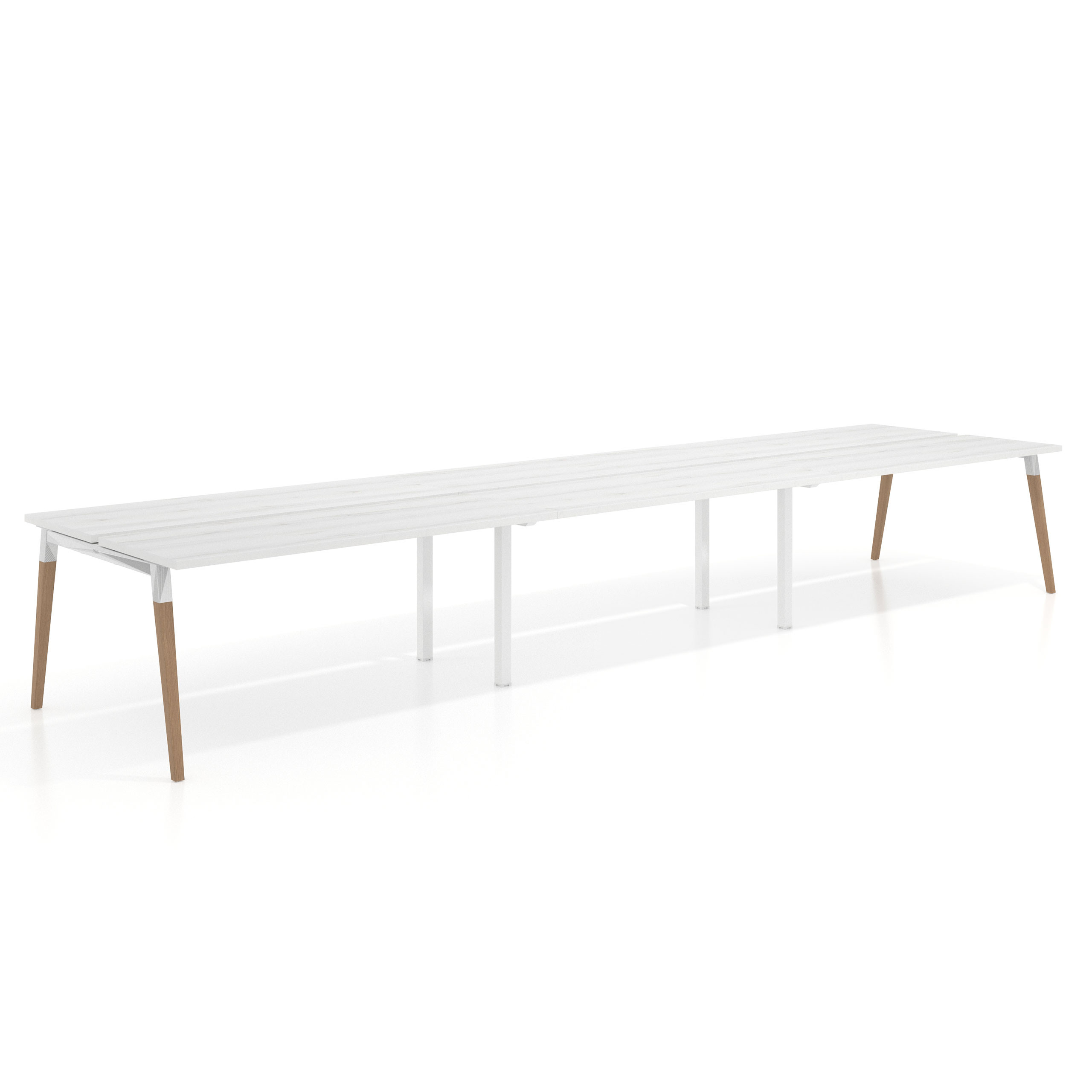 mesa multipuesto 420x126 albo arki mesa bench fondo 126cm recto 1