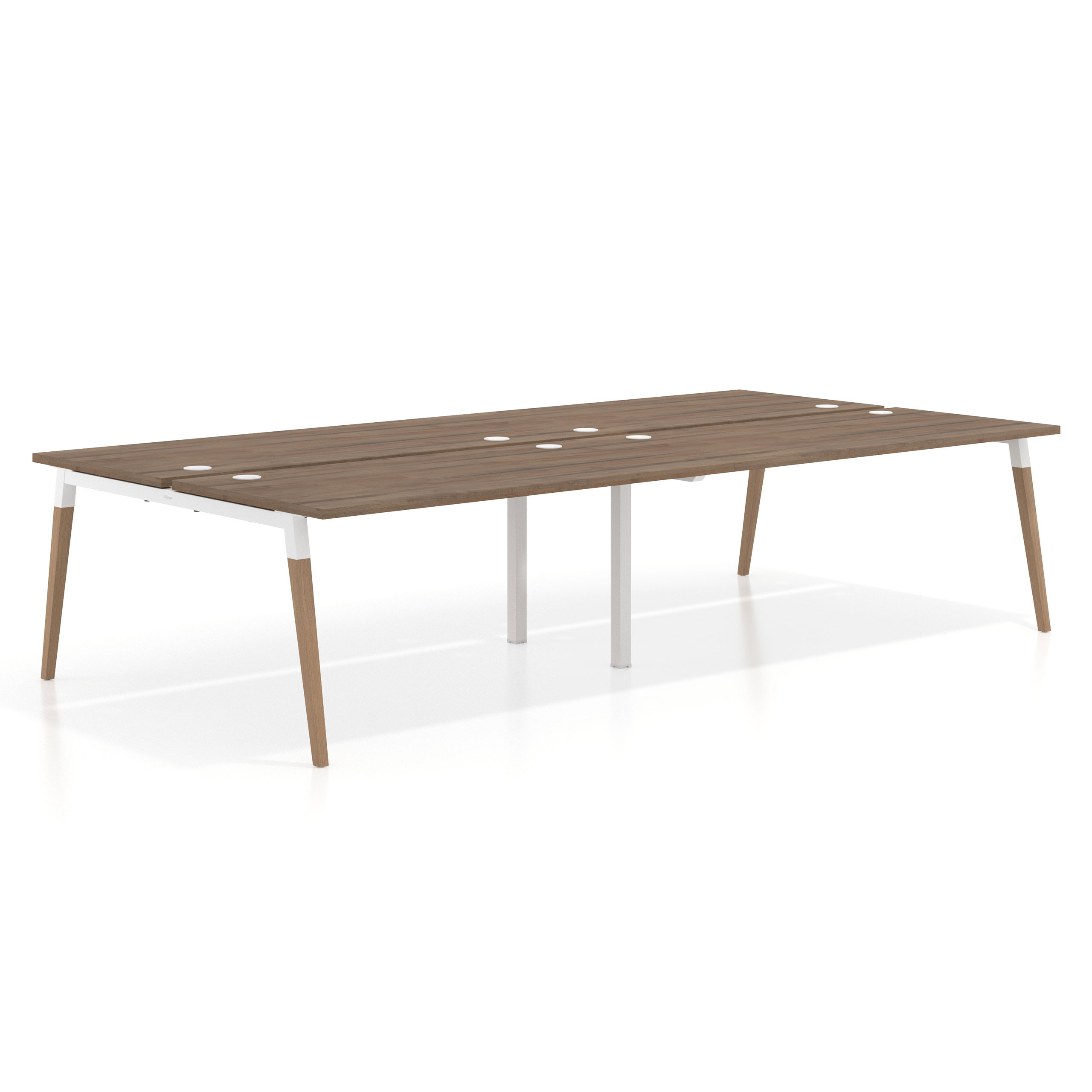 mesa multipuesto 200x166 noce sabi arki mesa bench fondo 166cm recto 1