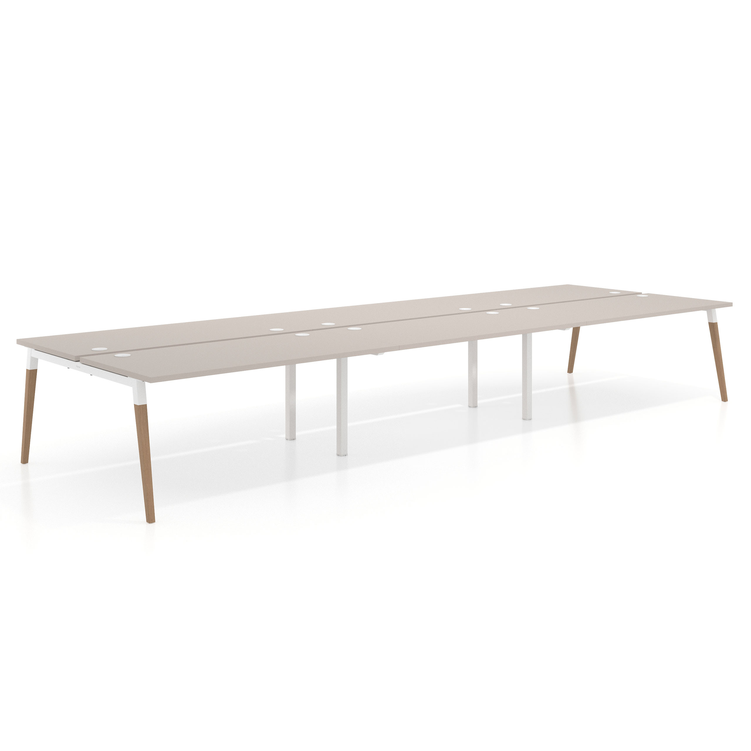 mesa multipuesto 300x166 gris coco arki mesa bench fondo 166cm recto 1