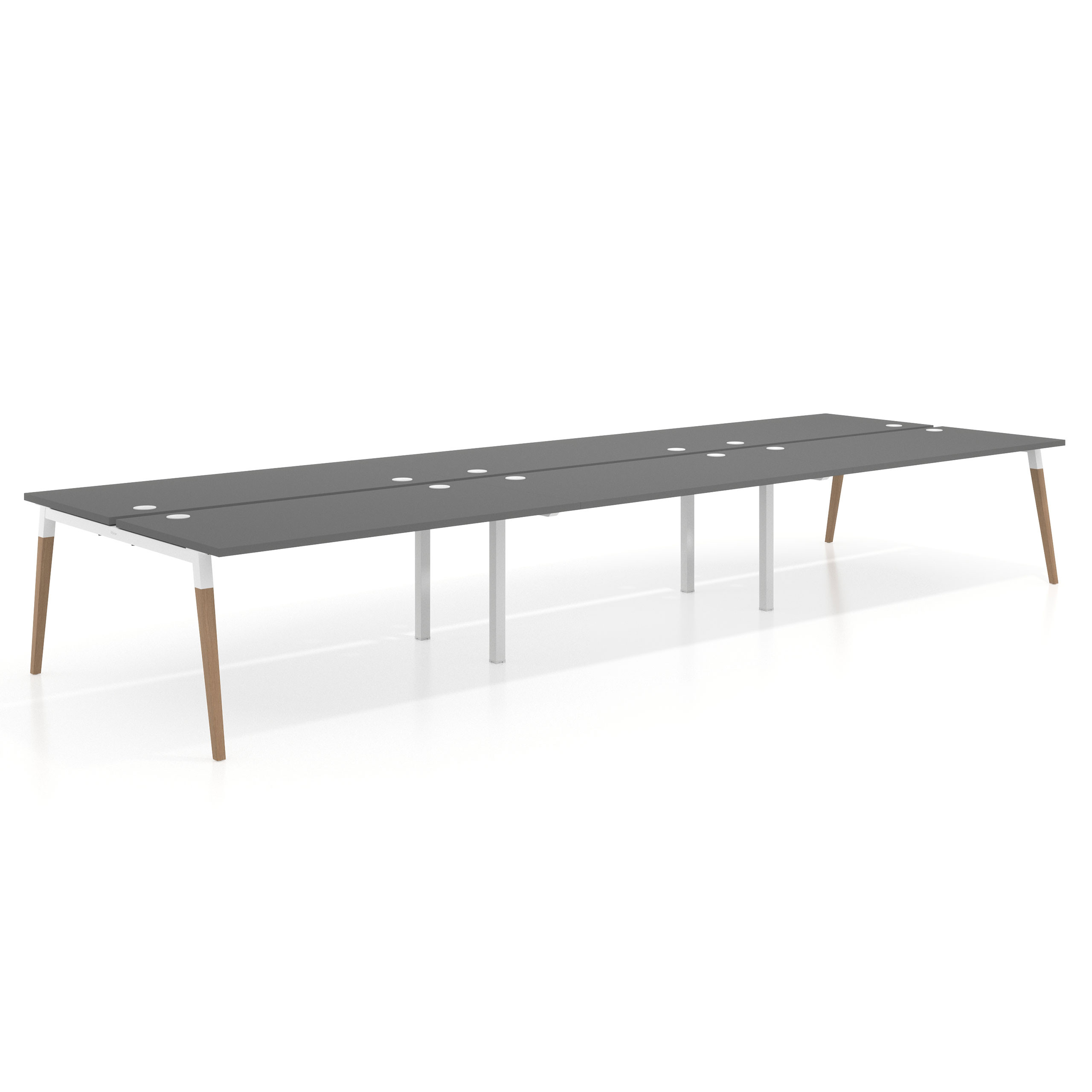 mesa multipuesto 420x166 gris tormenta arki mesa bench fondo 166cm recto 1