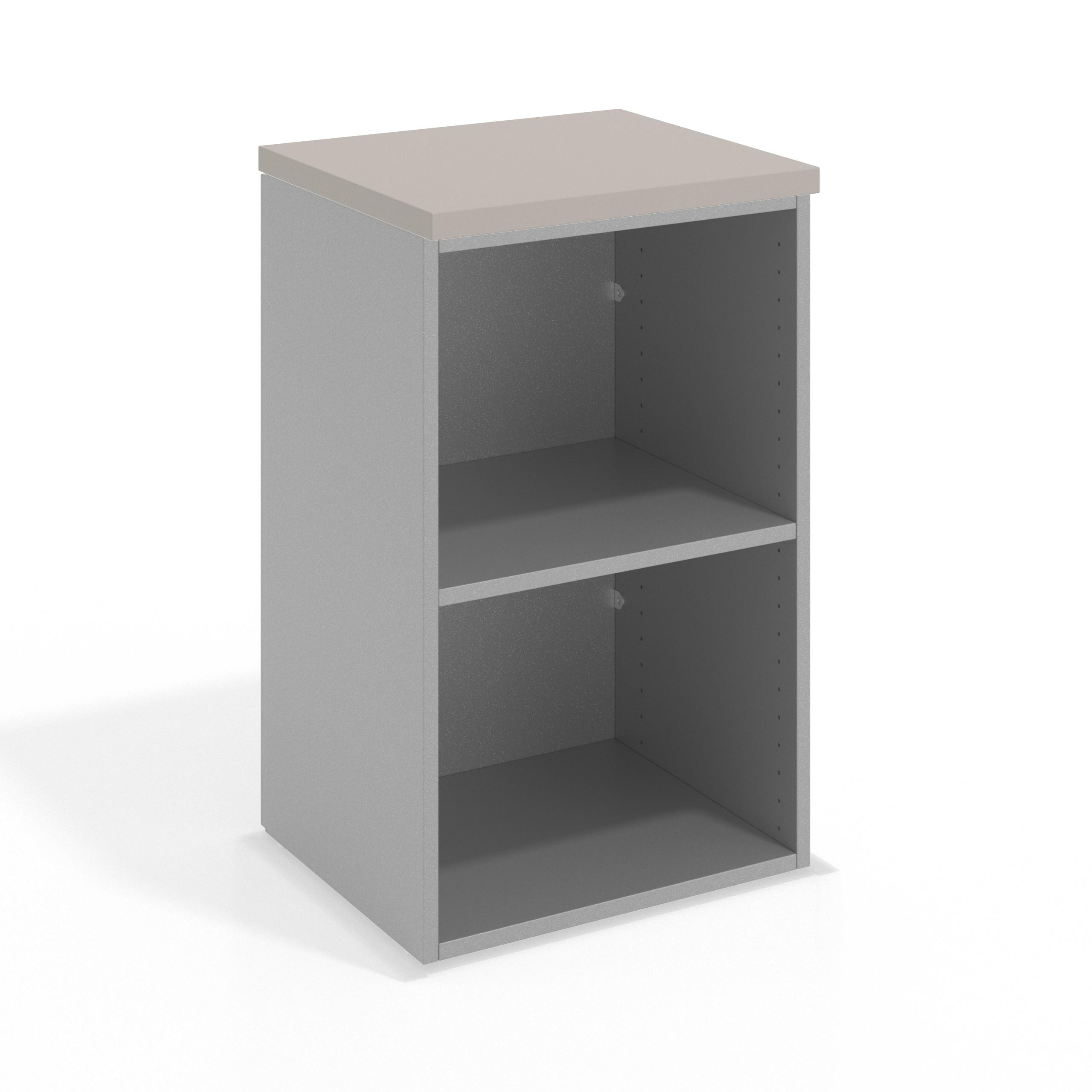 estanteria y libreria de oficina gris coco colors estanteria armario 2h 50 sin puertas 1