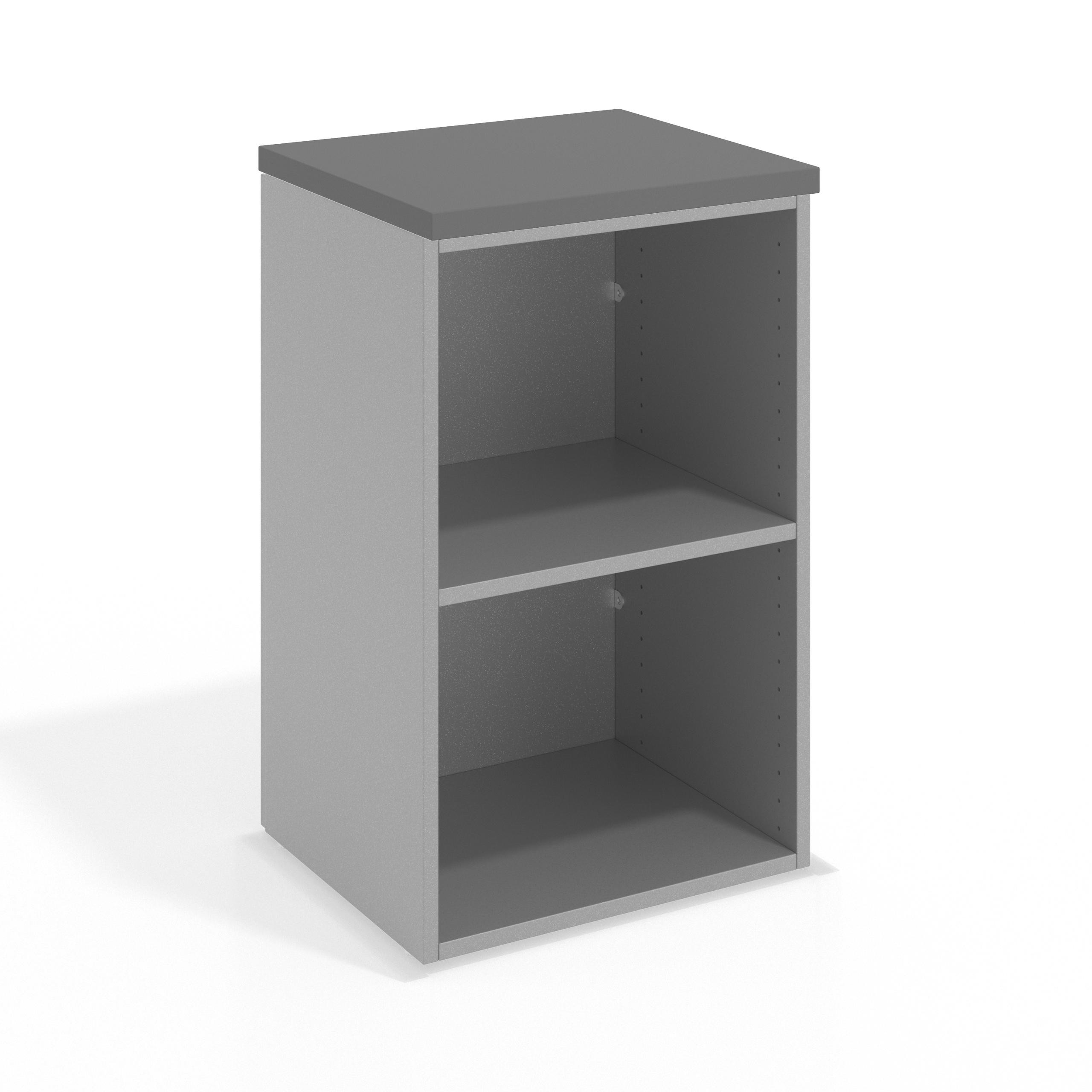 estanteria y libreria de oficina gris tormenta colors estanteria armario 2h 50 sin puertas 1
