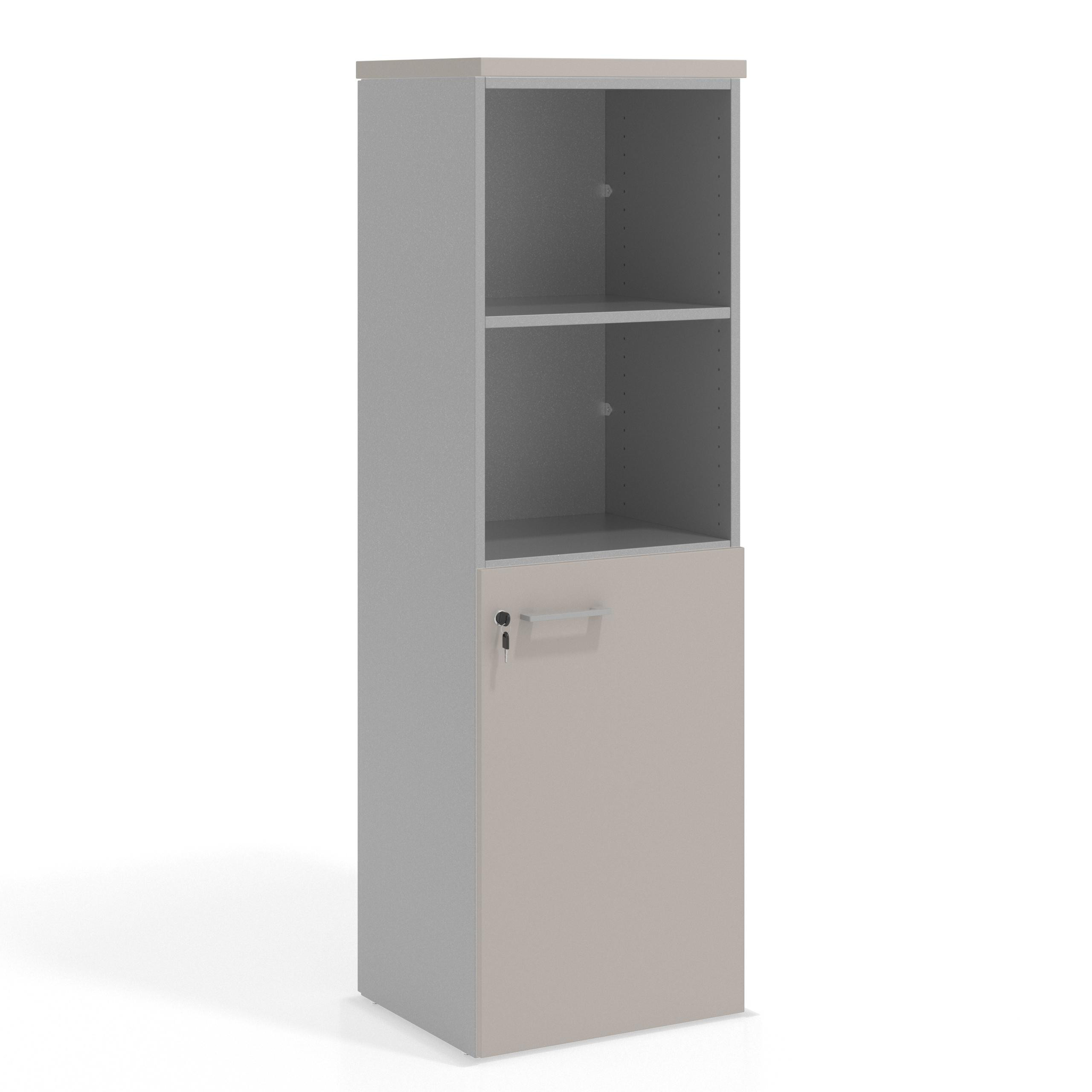 armario de oficina gris coco colors puerta 2 alturas puerta 2h 1